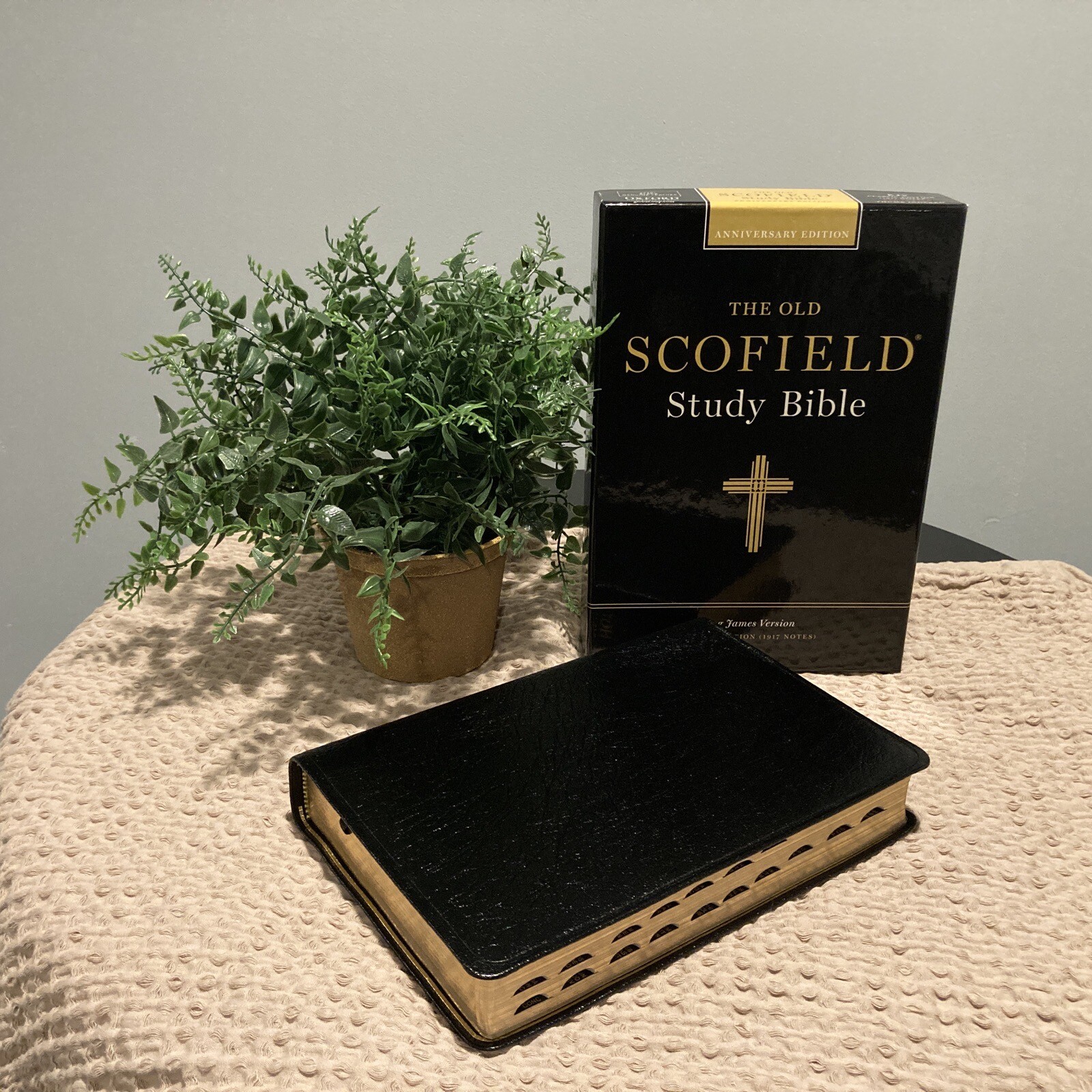 Genuine Leather 1945 edition KJV Old Scofield Study Bible INDEXED