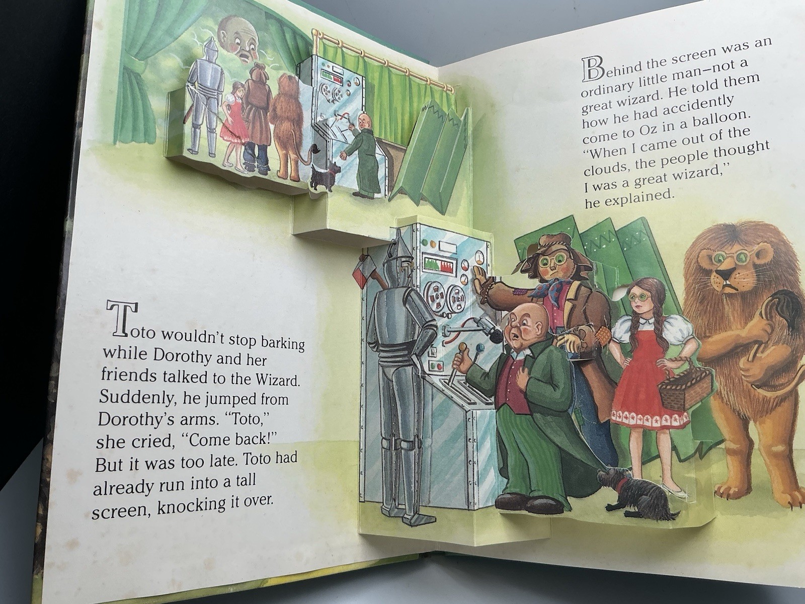 The Wonderful Wizard Of Oz, 4 Children’s Pop-Up Picture Books