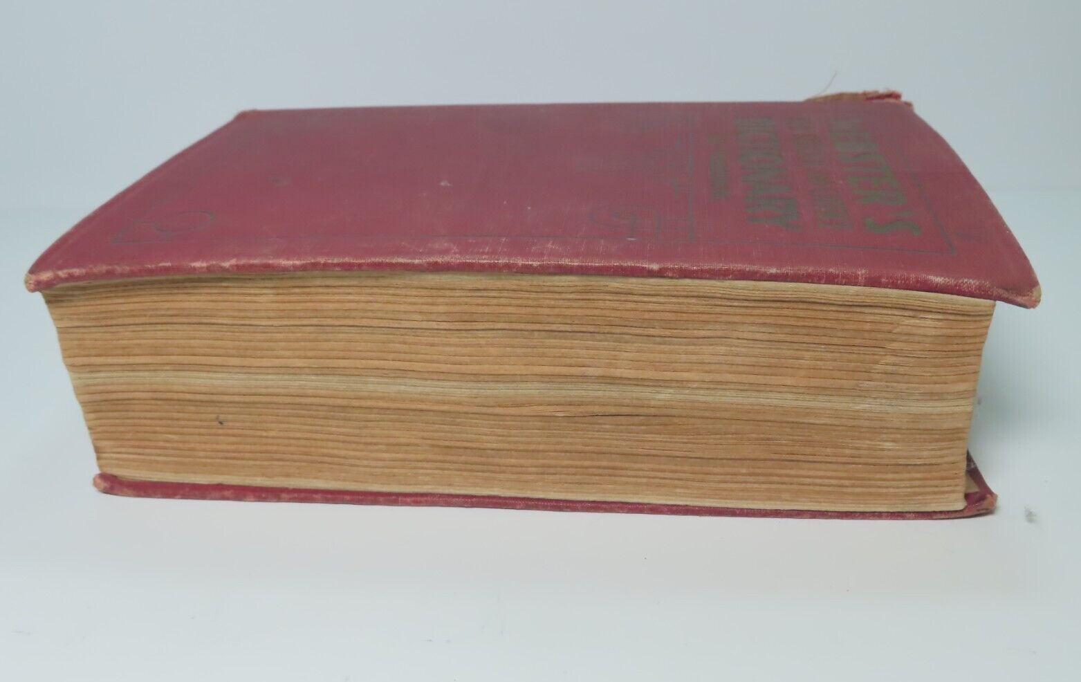 Webster’s New School & Office Dictionary Self-Pronouncing 1941 Hardcover