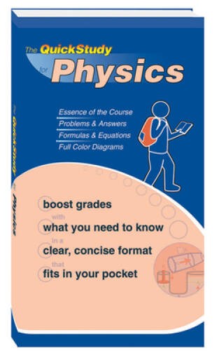 Physics (Quickstudy Books) – Cards By BarCharts, Inc. – VERY GOOD
