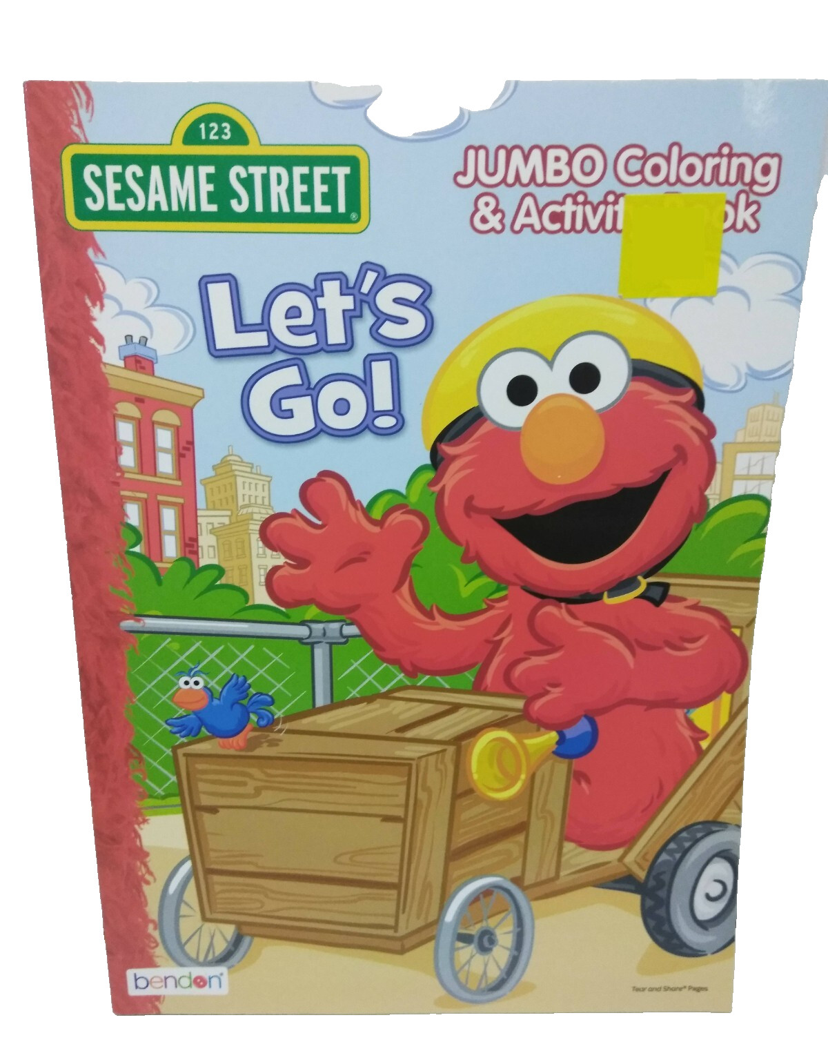 NEW BENDON Sesame Street LETS GO! Coloring & Activity Book