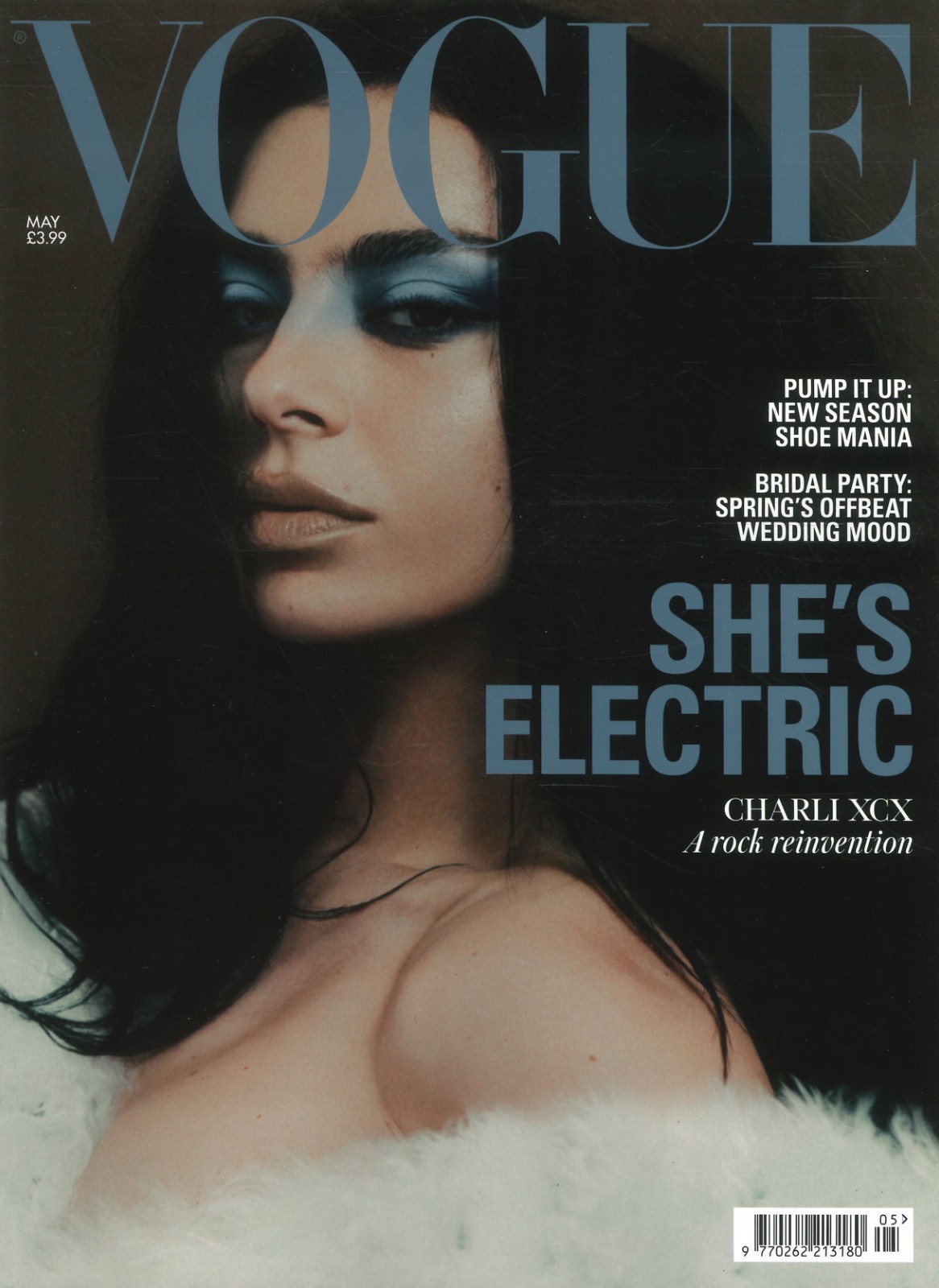 UK Vogue Magazine: Charli XCX, Skye Newman, Susie Cave, Imani Thompson, May 2026