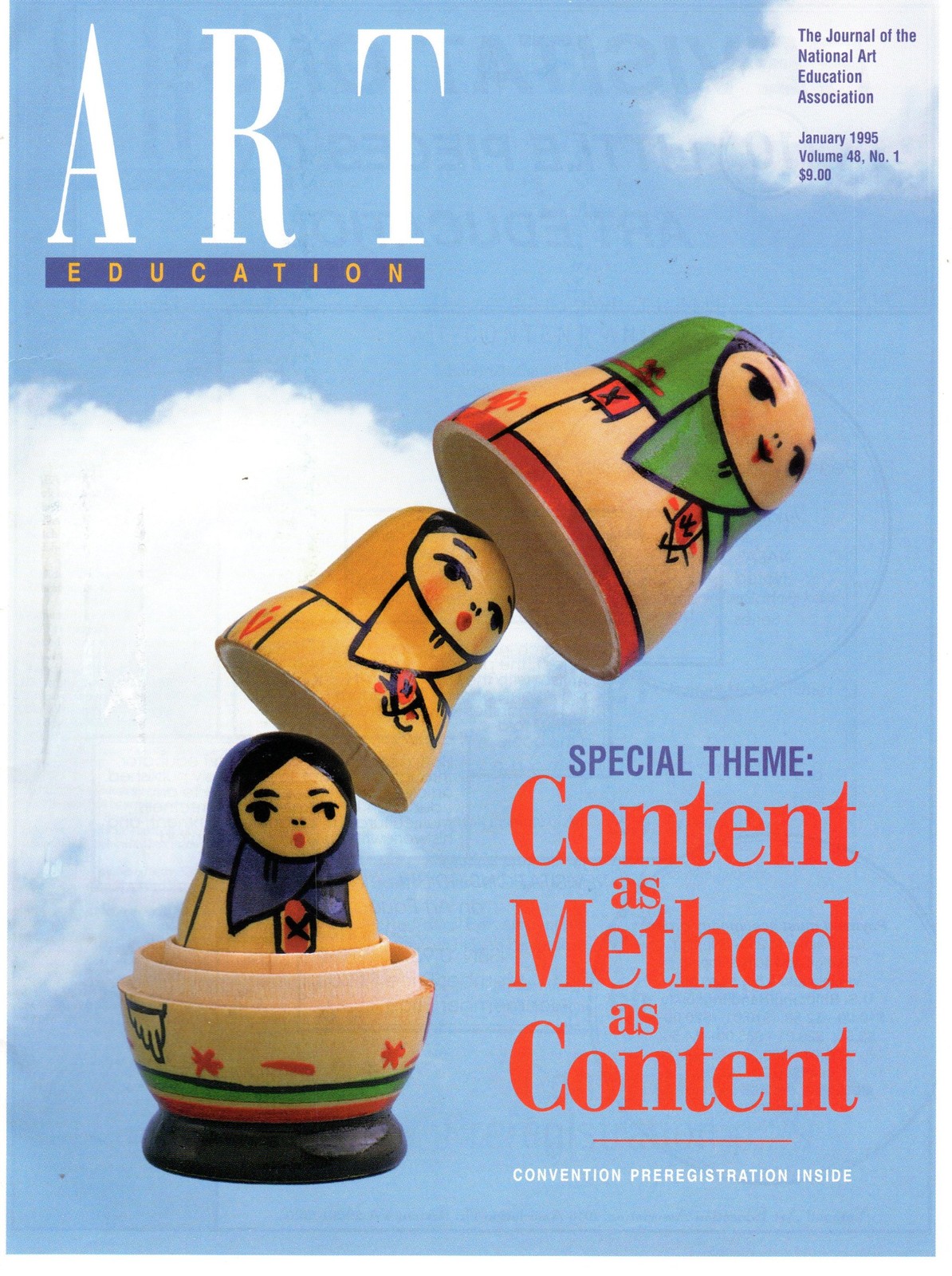 Leadership: Art Education, v. 48, no. 4, July 1995