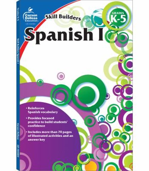 Spanish I, Grades K – 5 Paperback