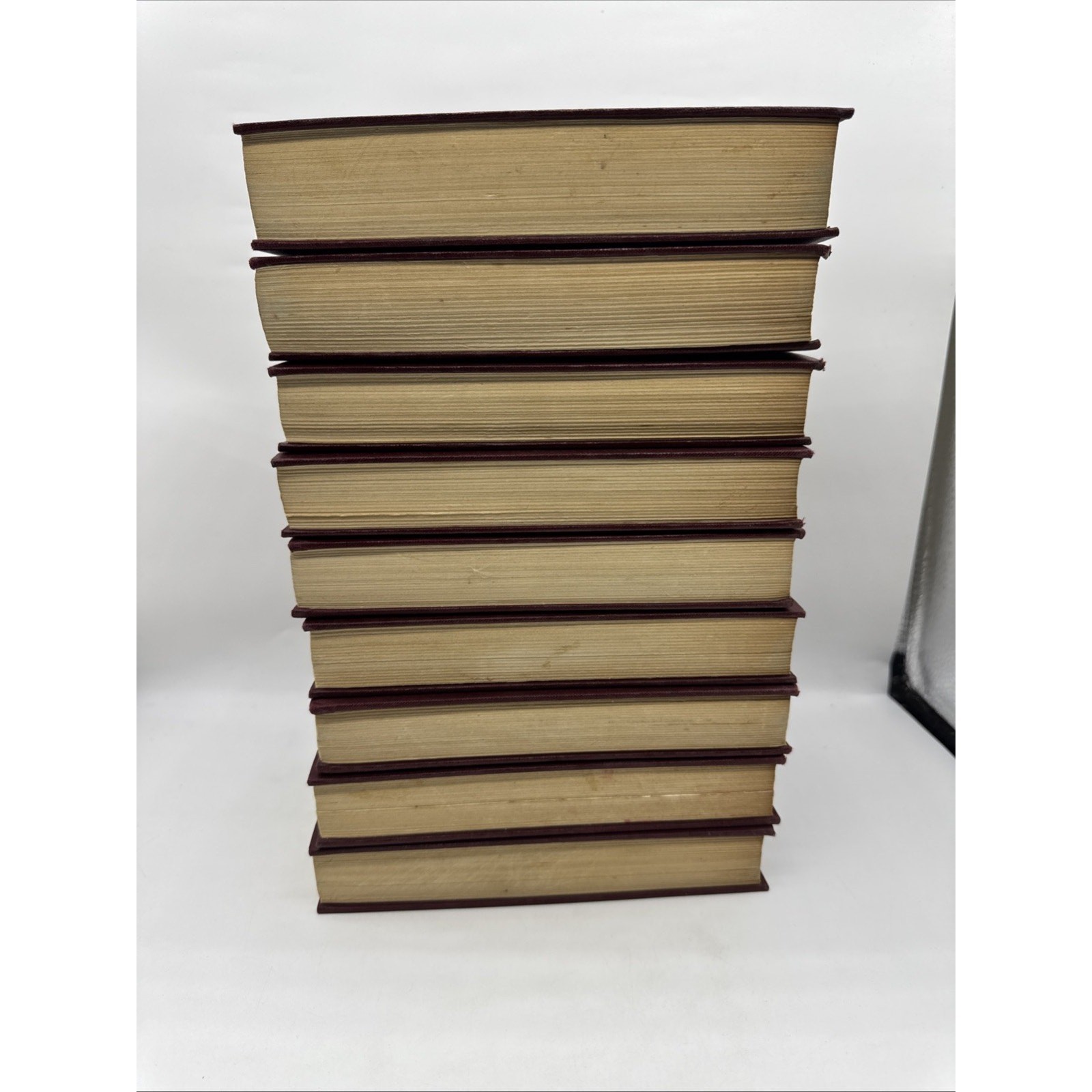 LOT OF 9 INTERNATIONAL ADVENTURE LIBRARY HARDCOVER 1910’s GOOD /VG – THREE OWLS