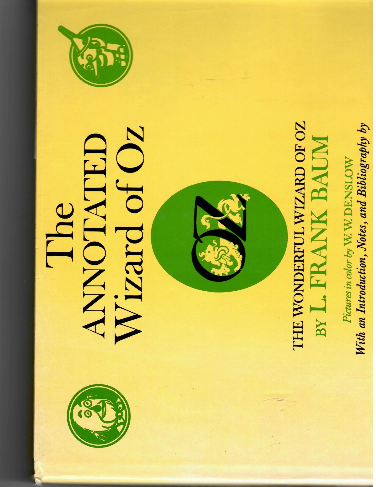 4 BOOK OZ COLLECTION: ANNOTATED, RETURN TO OZ, LAND OF OZ, TIN WOOD-MAN OF OZ
