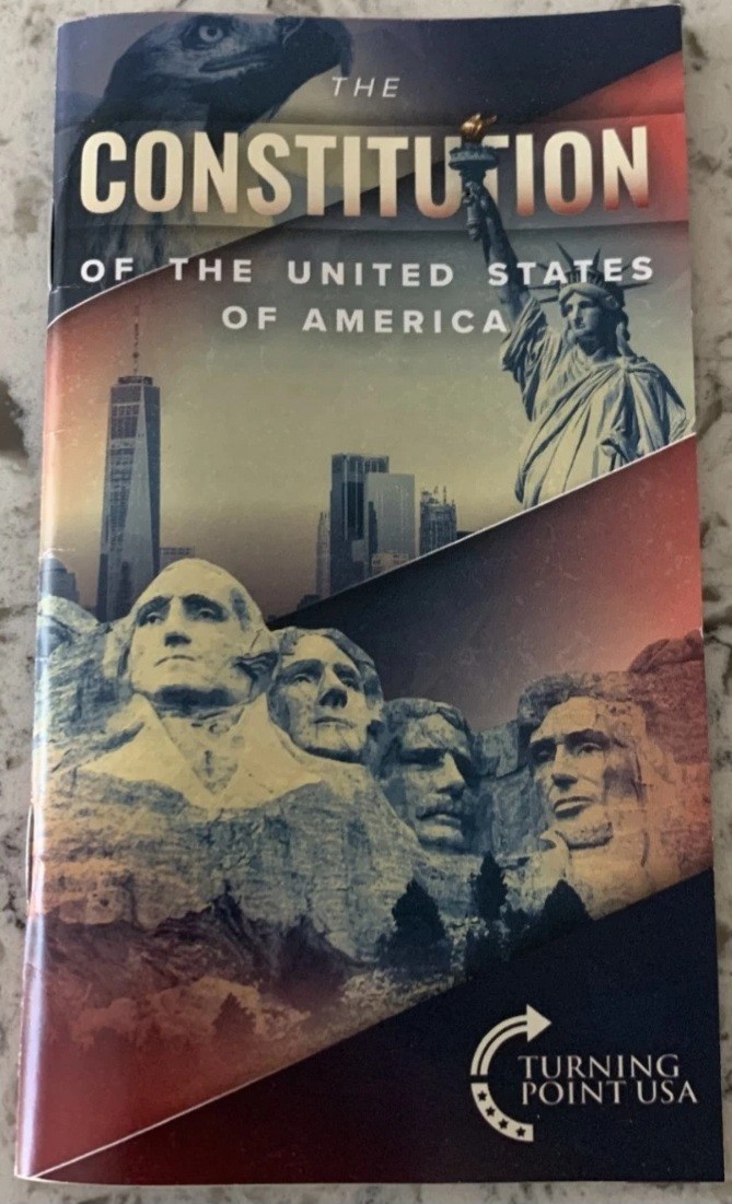 The Constitution of the United States-71 Page Booklet- Turning Point USA