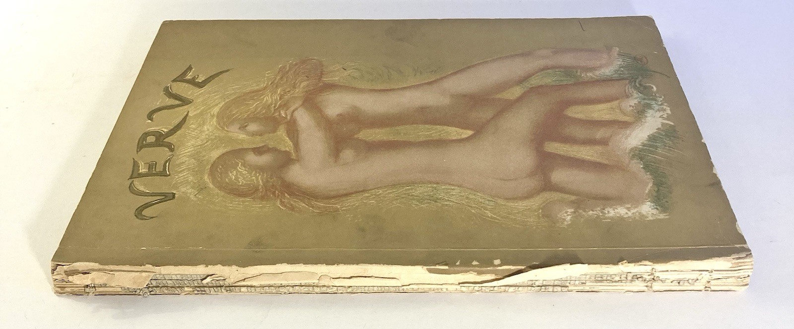 1930s Verve French Review of Art Magazine No 5-6 Typo Helio Litho Paris