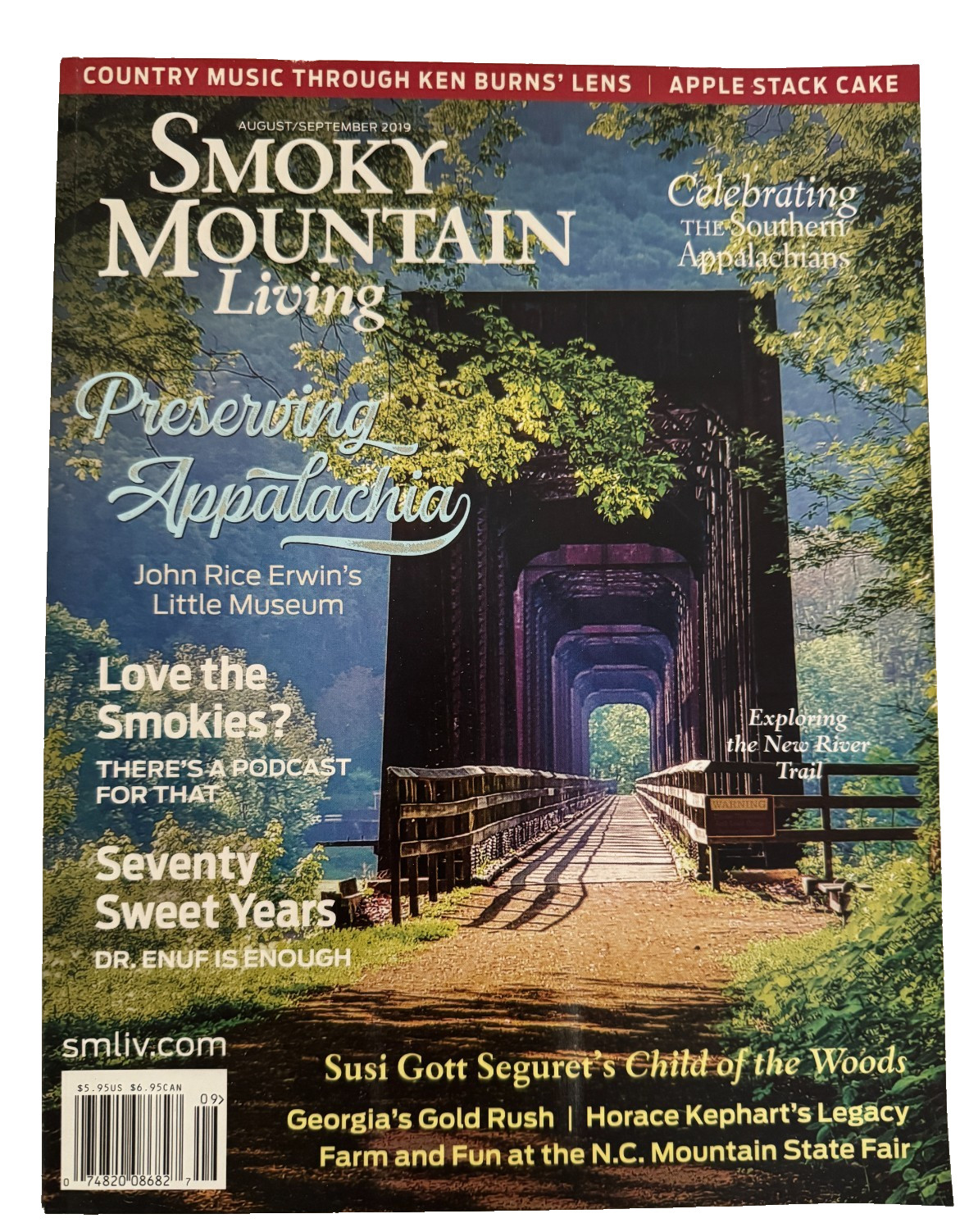 Smoky Mountain Living Aug Sep 2019 Preserving Appalachia Covered Bridge