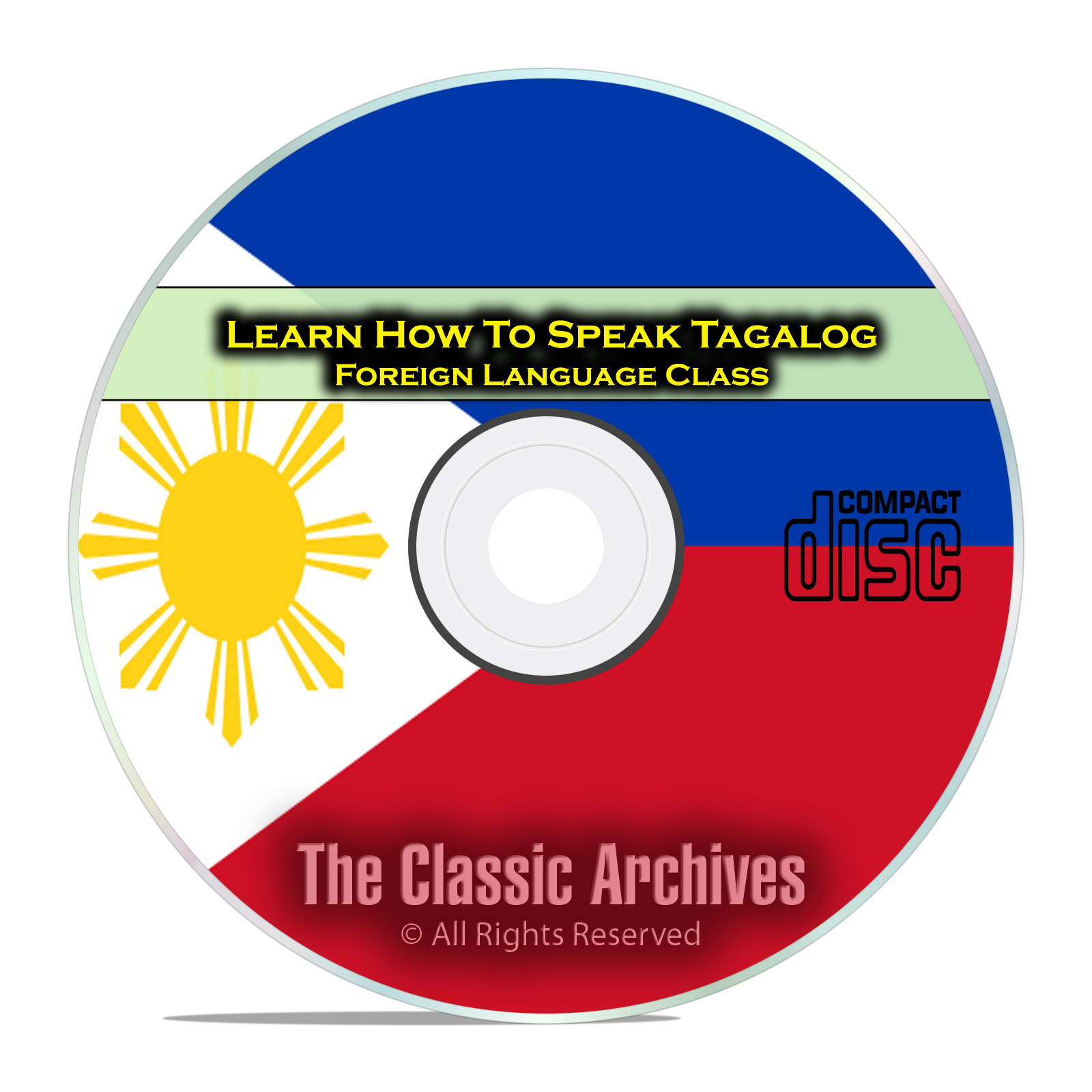 Learn How To Speak Tagalog, Fast & Easy Foreign Language Training Course, CD E19