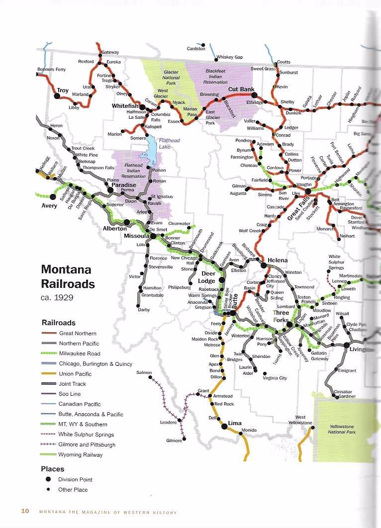 Montana Magazine Western History 2 2018 Railroads Telegraphs Hungry Horse Dam