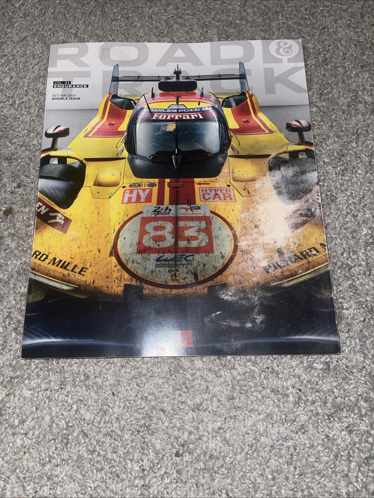 Road & Track Magazine Oct/Nov 2025 Endurance Volume 31