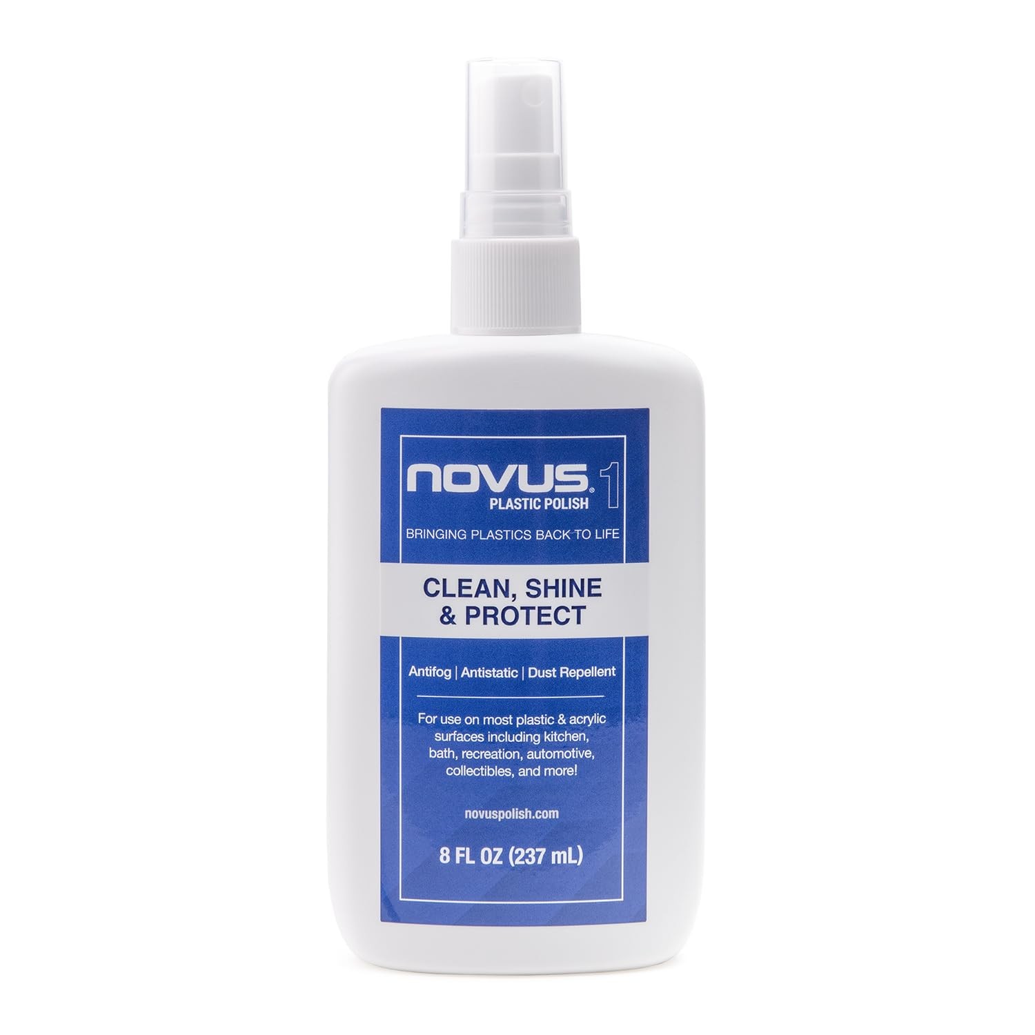 7020 | Plastic Clean & Shine #1 | 8 Ounce Bottle