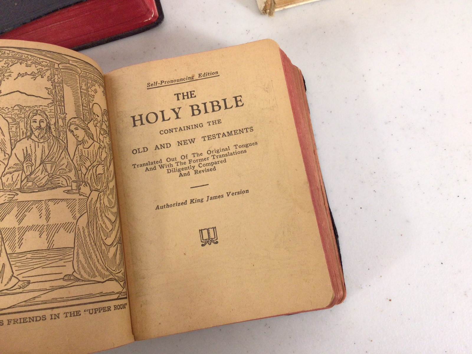 Vintage Bible Lot of 3 As Shown
