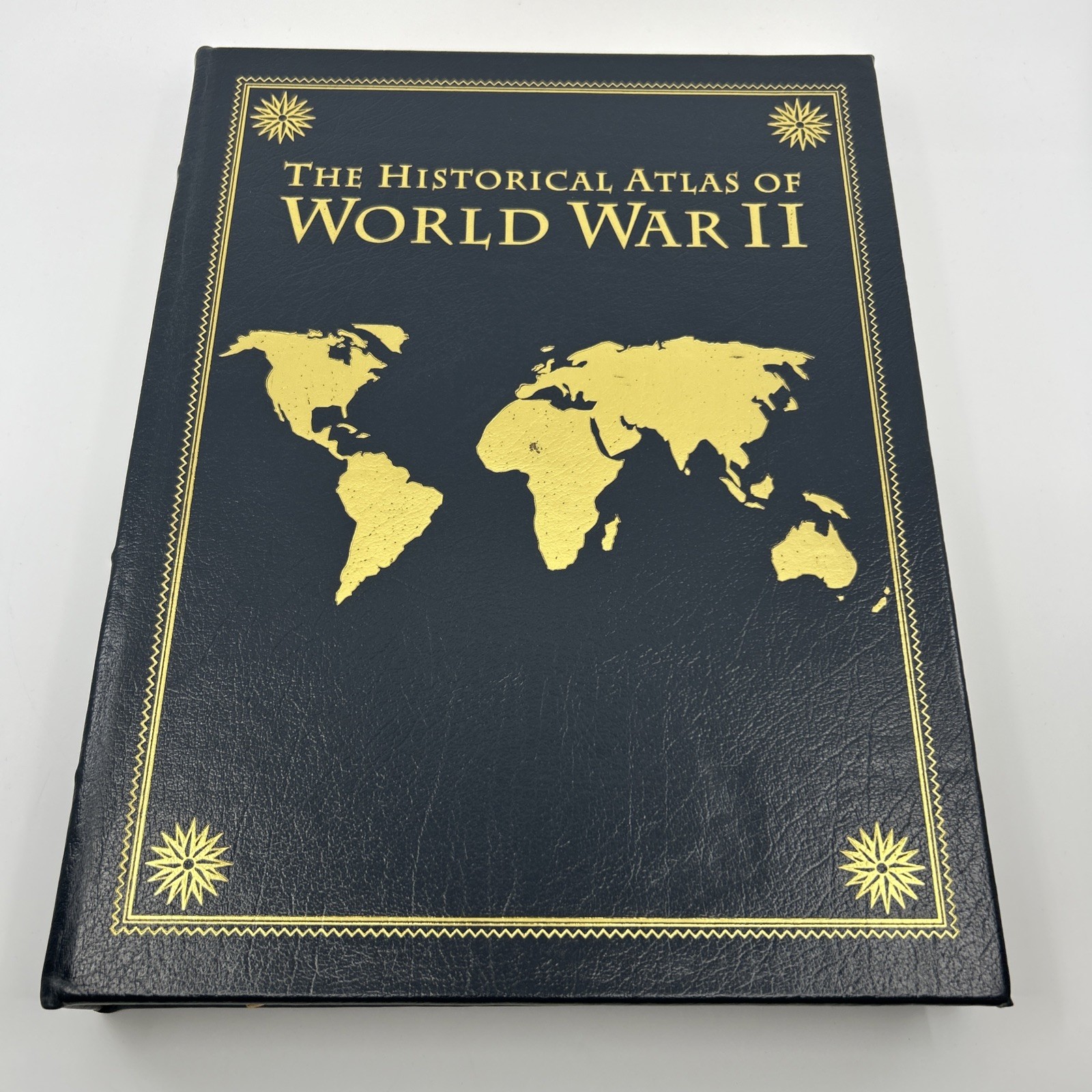 EASTON PRESS The Historical Atlas of World War II Swanston Leather WWII Maps