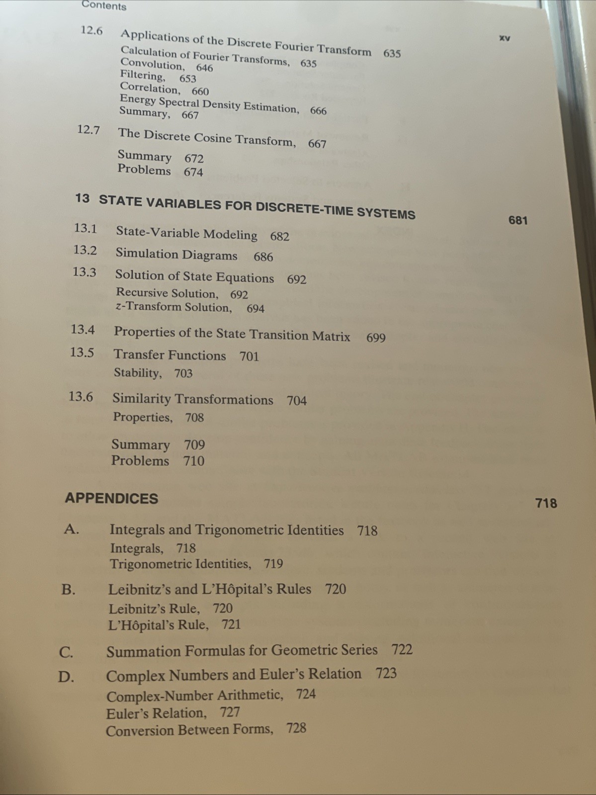 Signals, Systems, and Transforms by Parr, Phillips and Riskin, 4th Ed