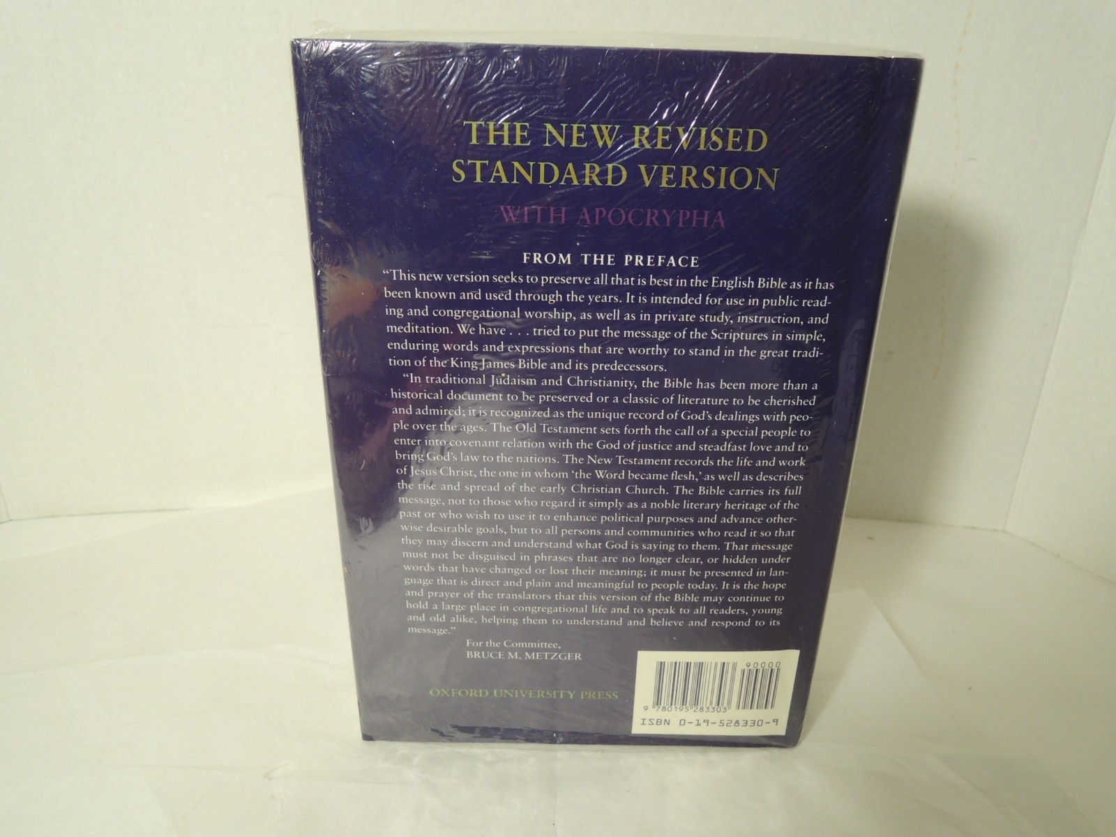 New Revised Standard Version Bible with Apocrypha Hardcover NEW/Sealed
