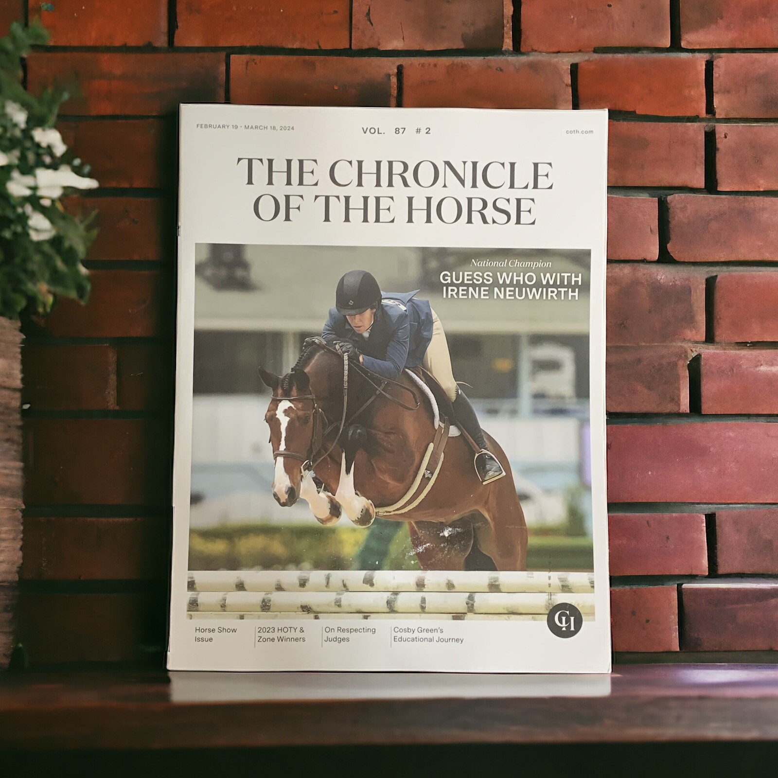 The Chronicle Of The Horse Magazine February 19 March 18 2024 Irene Neuwirth