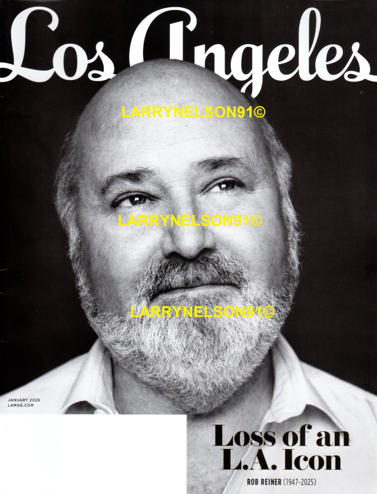 LOS ANGELES MAGAZINE JANUARY 2026 ROB REINER 1947-2025 BEST RETAURANTS GUIDE LA