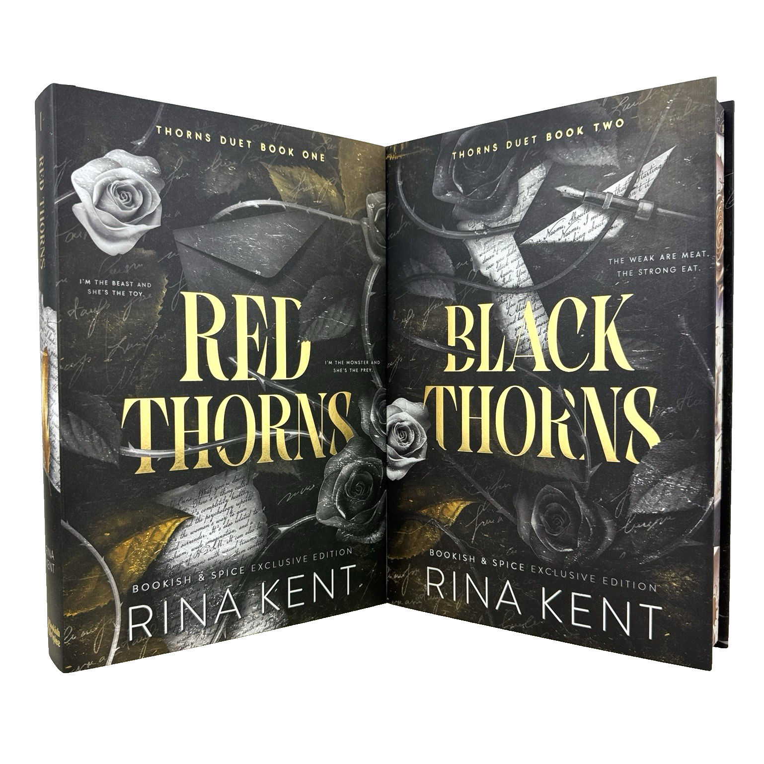Rina Kent Thorns Duet Bookish & Spice NSFW Special Edition Hardcover Set