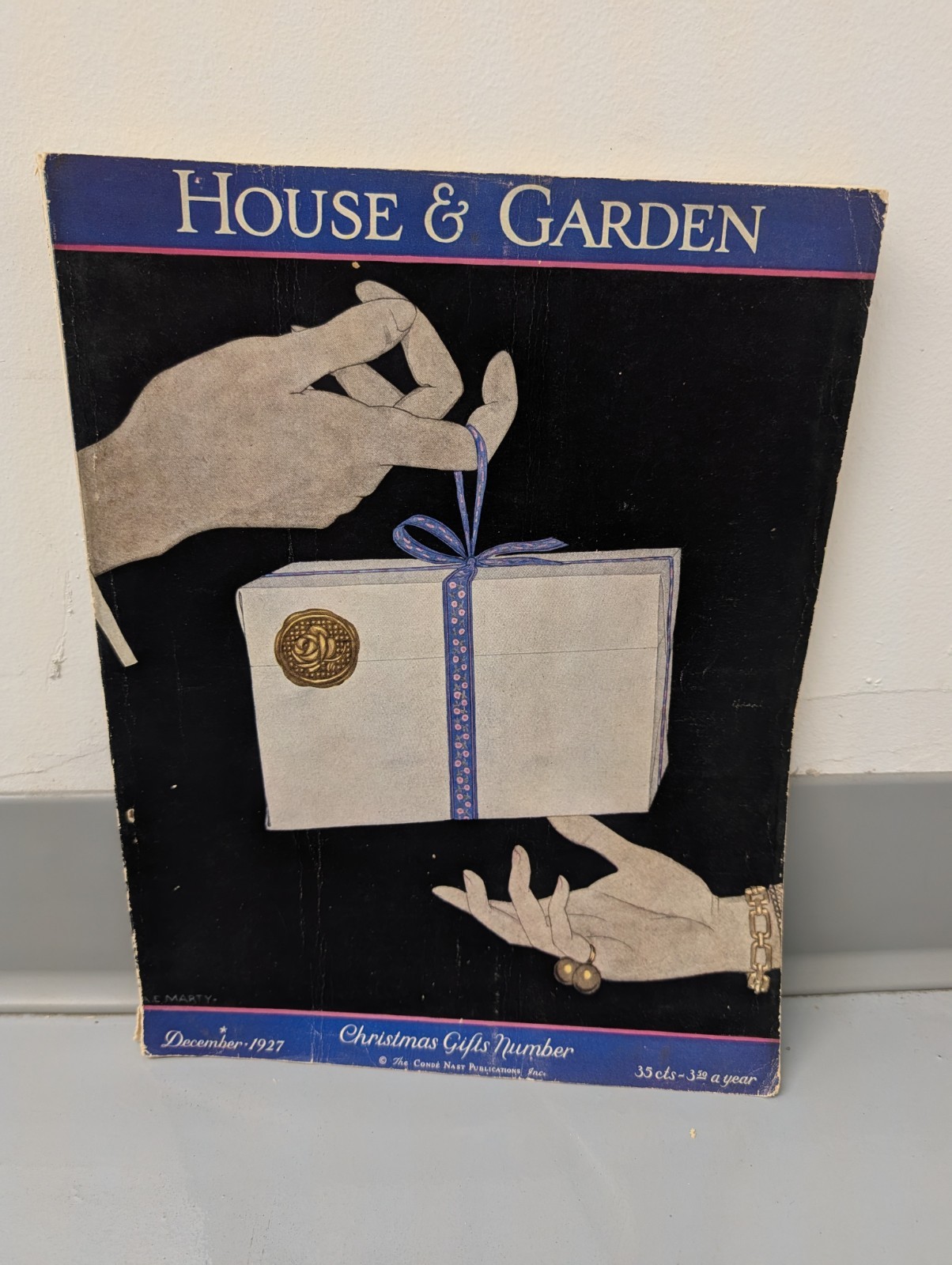 House & Garden Magazine Dec. 1927 Christmas Gift Number Art Deco Advertisements
