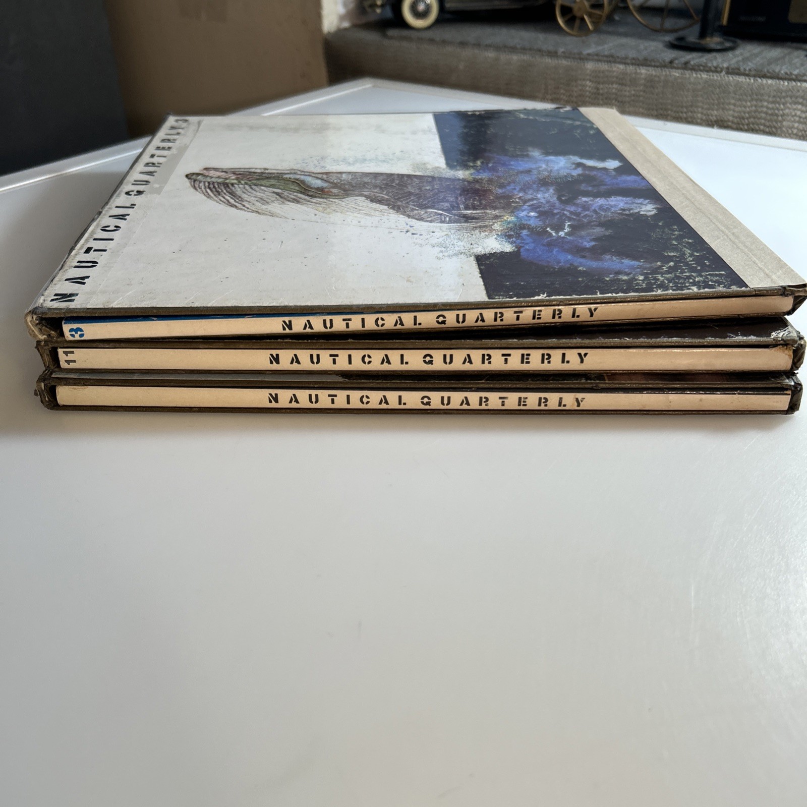 Nautical Quarterly Magazine Lot # includes Slipcovers Acceptable abo