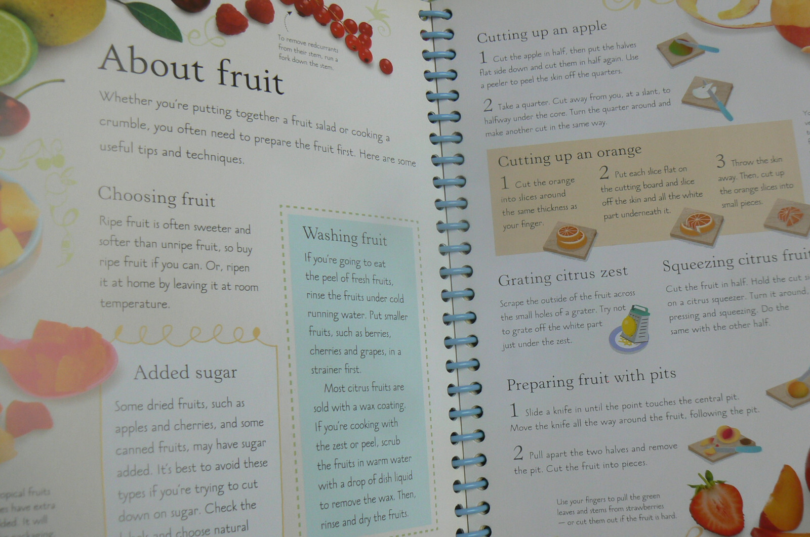 Usborne START TO COOK, spiral-hardcover, NEW Abigail Wheatley 190-pages EDC