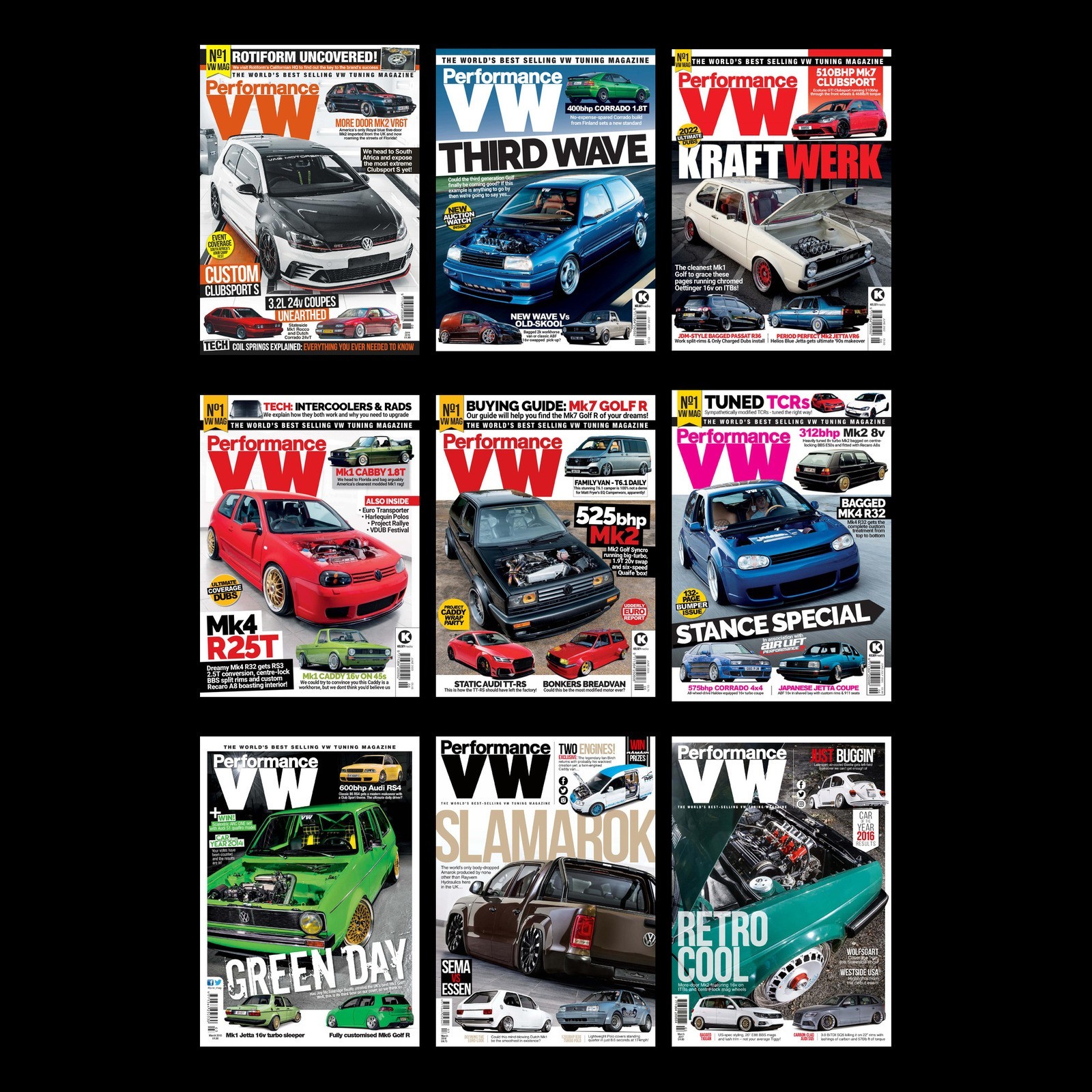 Performance VW magazine 132 issues & 4 specials on USB + immediate bonus