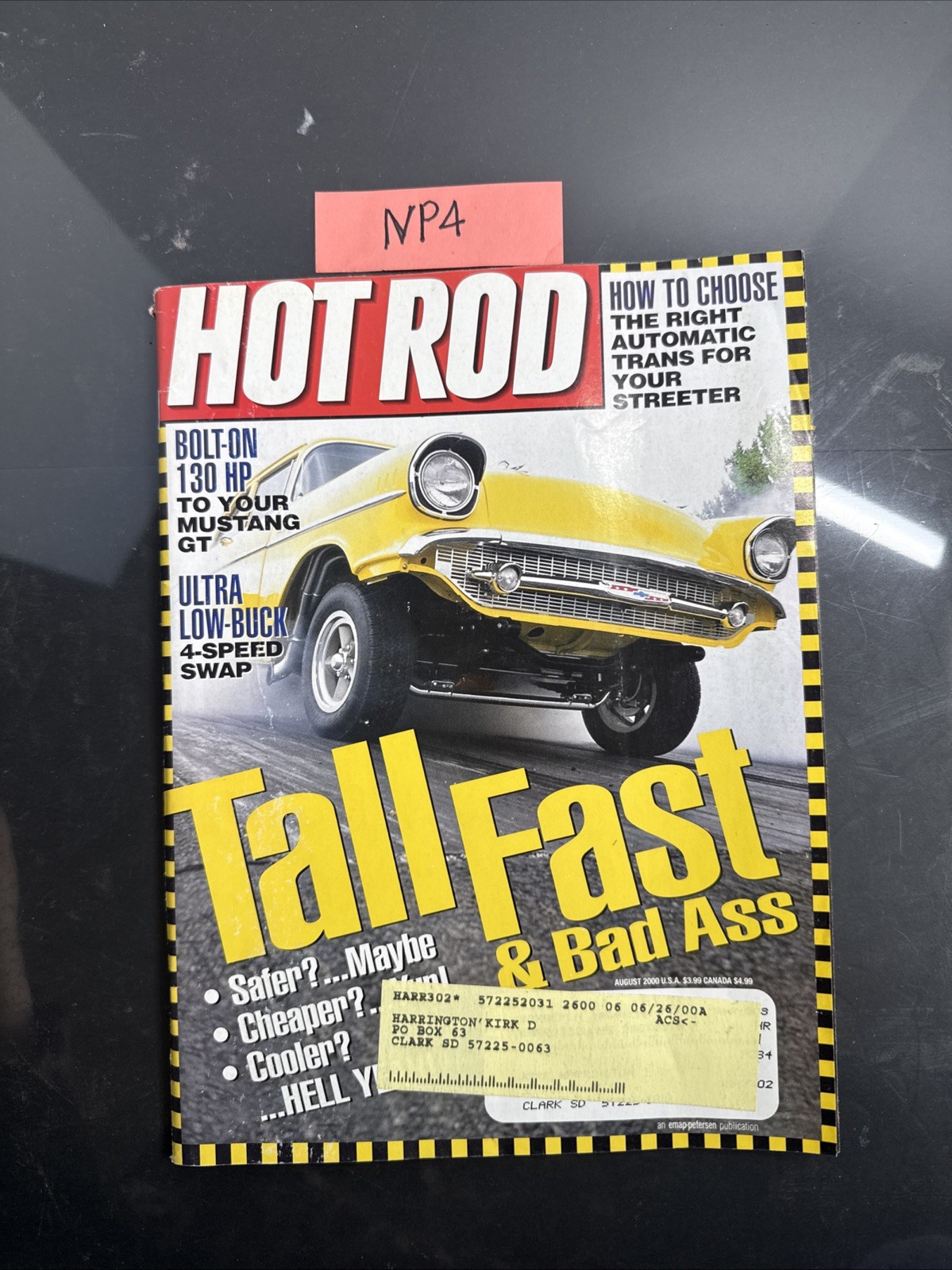 August 2000 Hot Rod Tall Fast & Bad Ass Bolt-On 130HP To Your Mustang GT Ultra