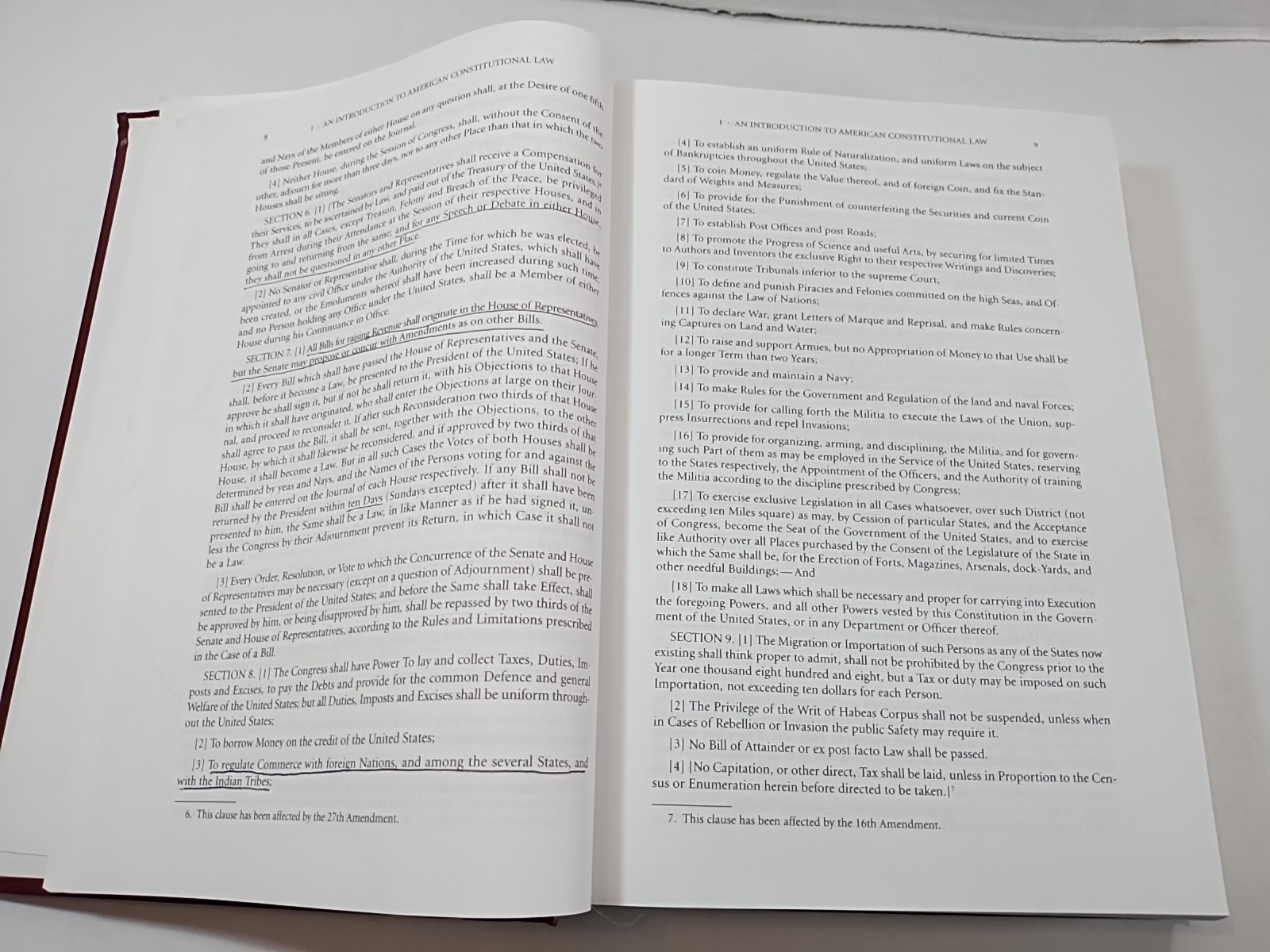 Constitutional Law in Context Third Edition Volume 1 Hardcover Book RARE 2011