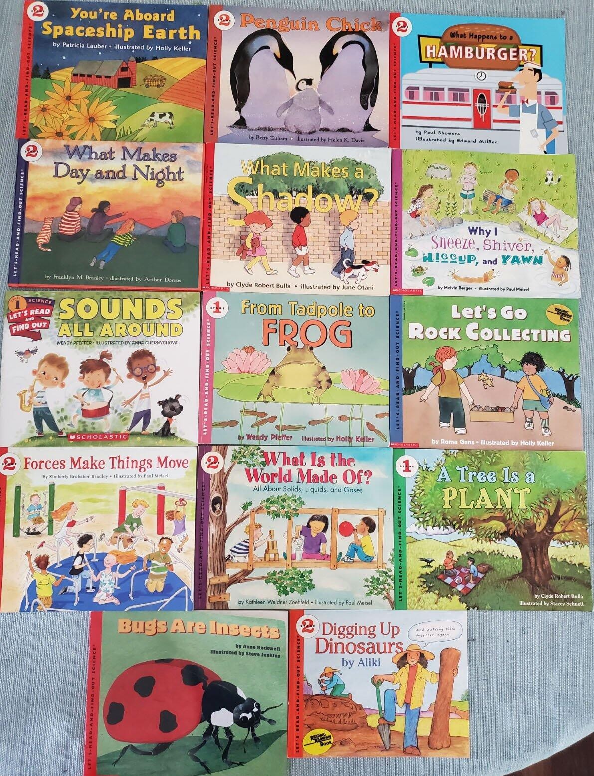 Lot 14 LET’S READ and FIND OUT SCIENCE Stage 1 & 2 Children Books