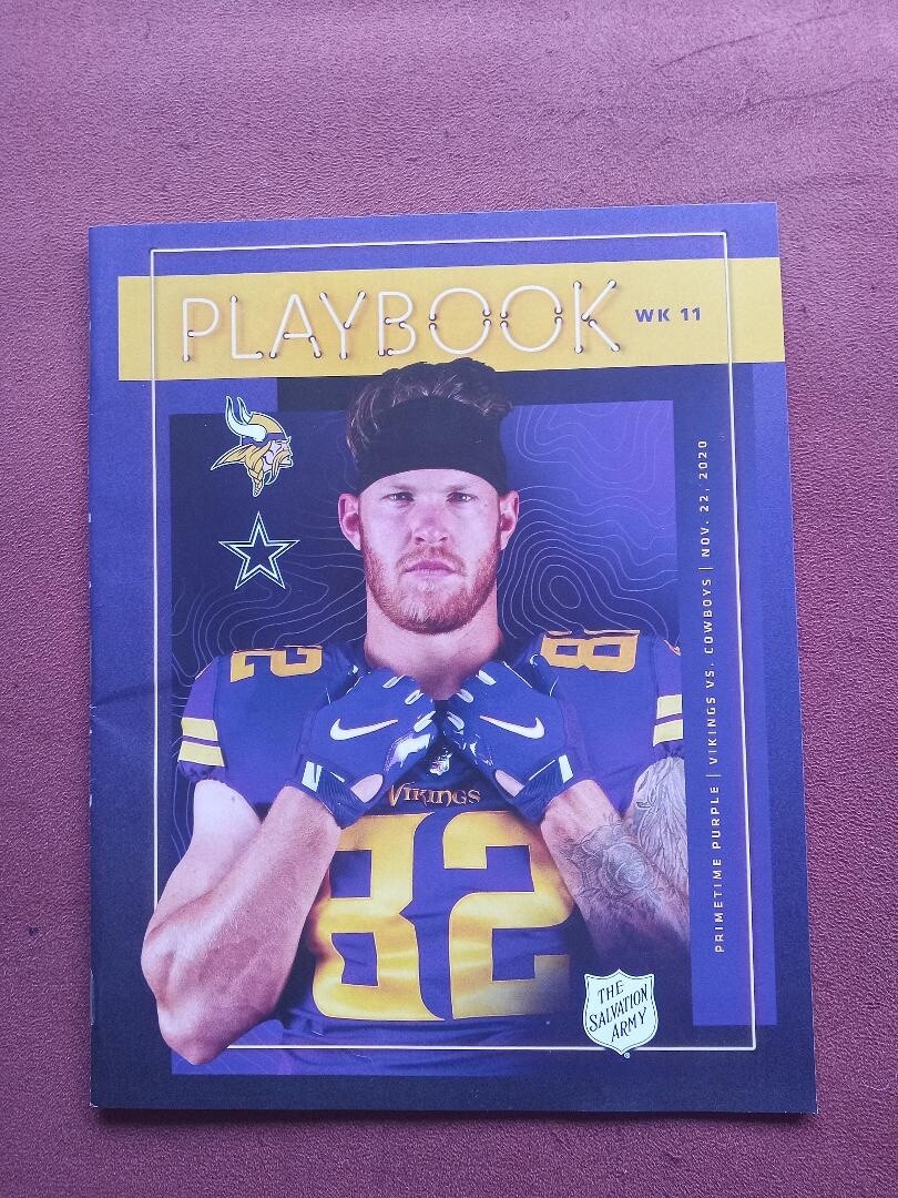 Vikings Playbook Week 11 Vikings Vs. Cowboys November 22, 2020 52 Pages Salvatio