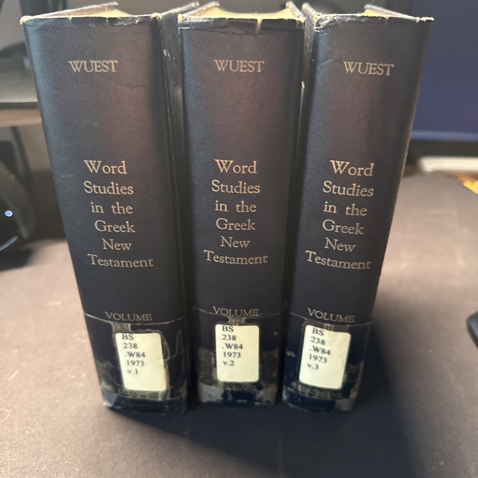 Word Studies in the Greek New Testament VOL 1-3 by Kenneth Wuest