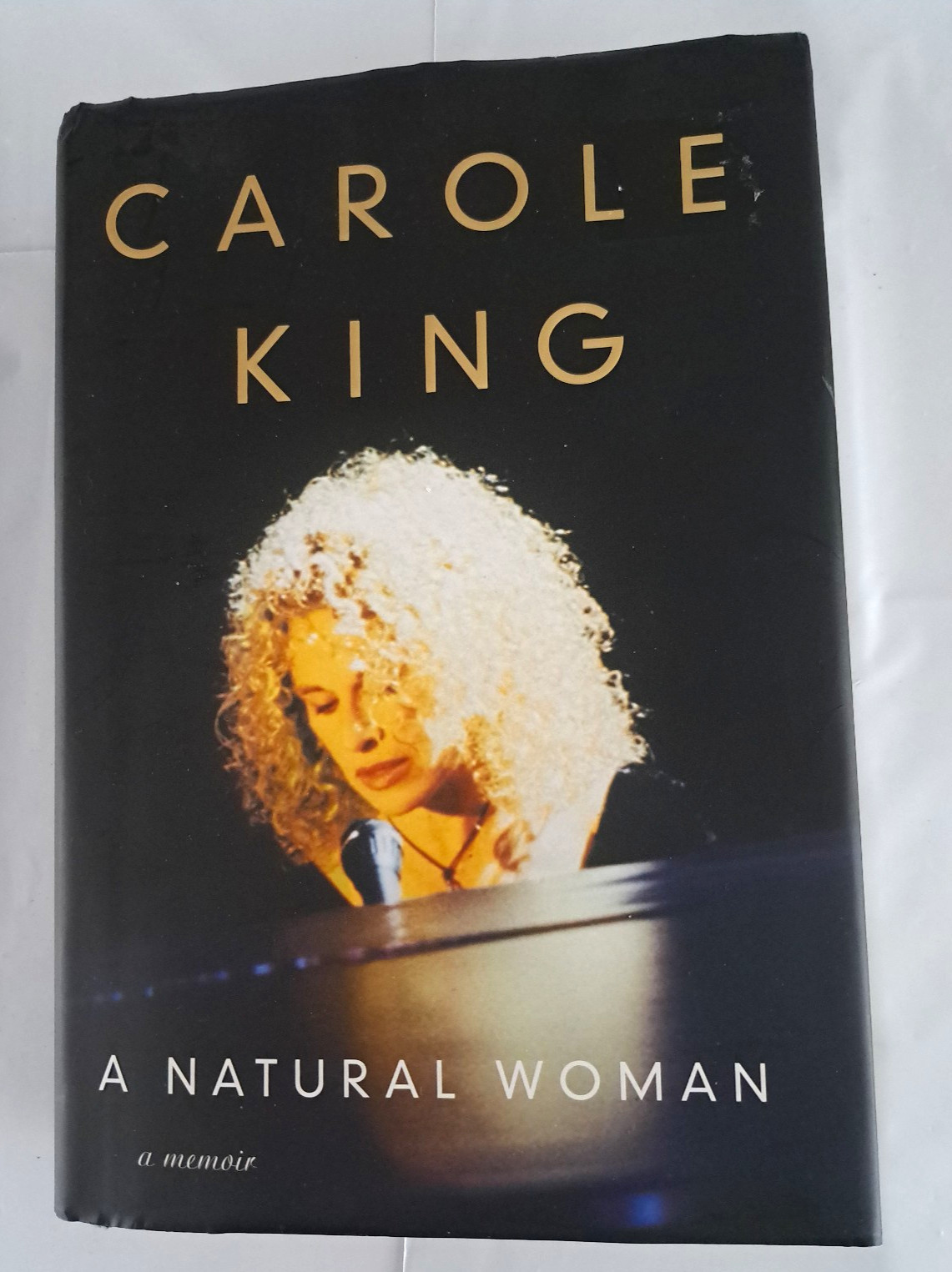 Vintage Carole King A Natural Woman Rock&Pop 2012 Hardback Book 1st Edition