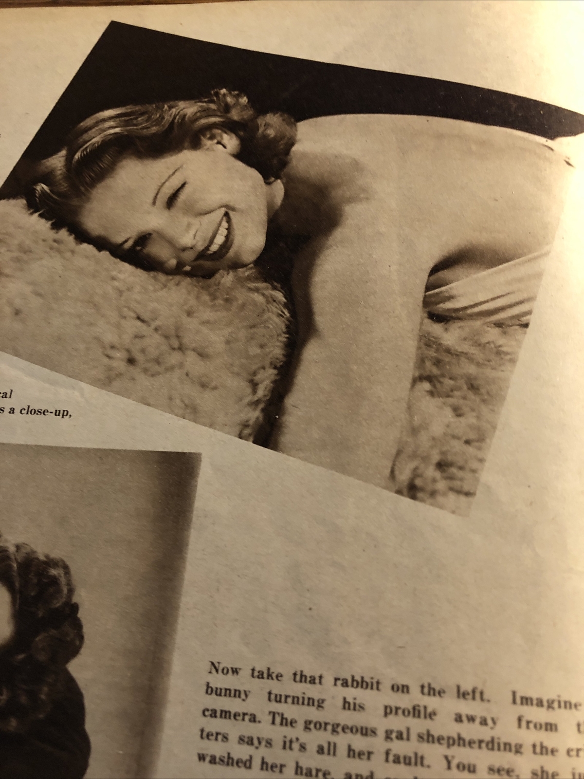 1941 FILM FUN VOL 71 626 3.5 4.0 ELEGANT LADY IN BLACK FUR COAT 1 MB1