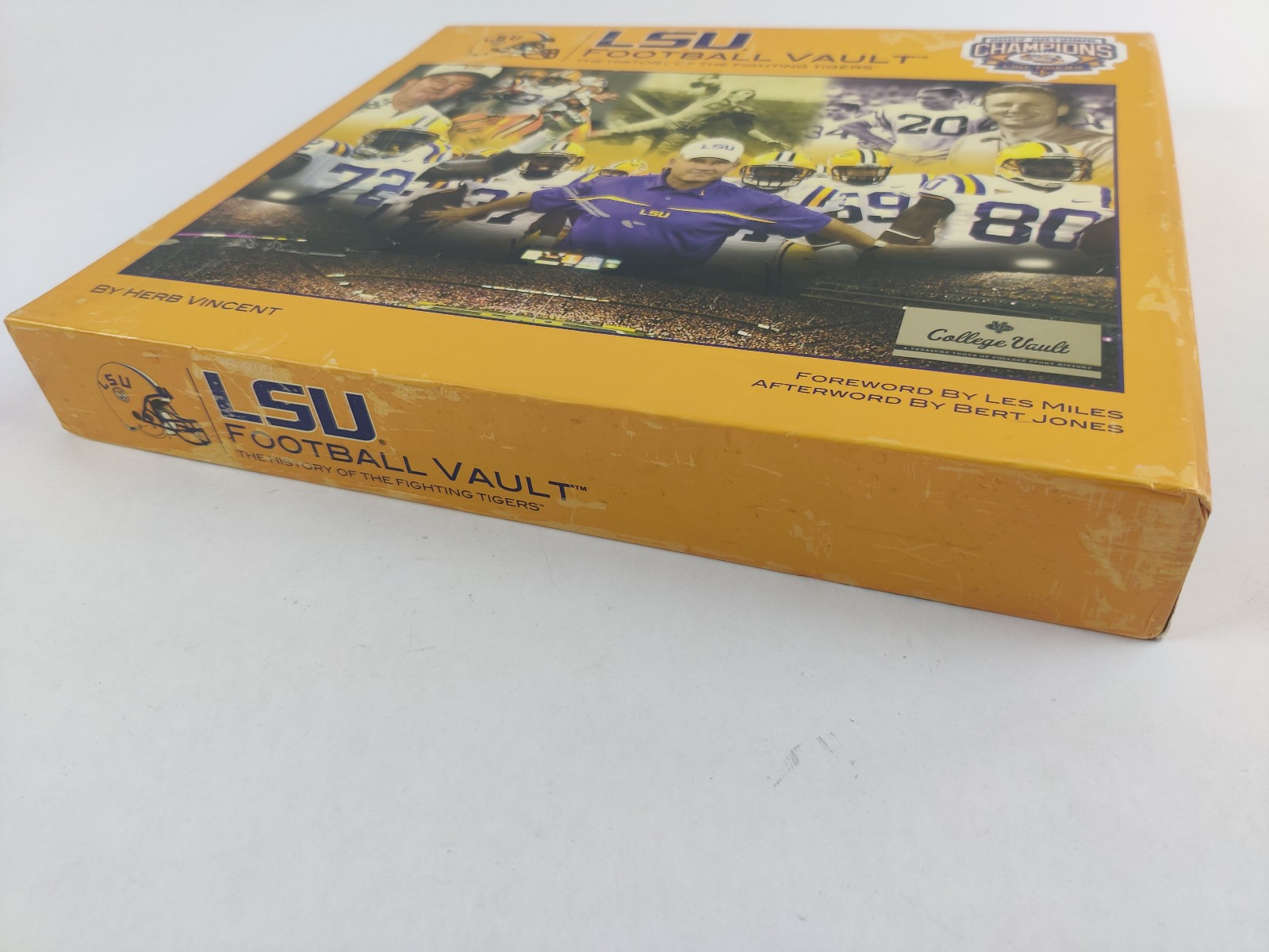 LSU Football Vault The History of the Fighting Tigers 2008 By Herb Vincent book