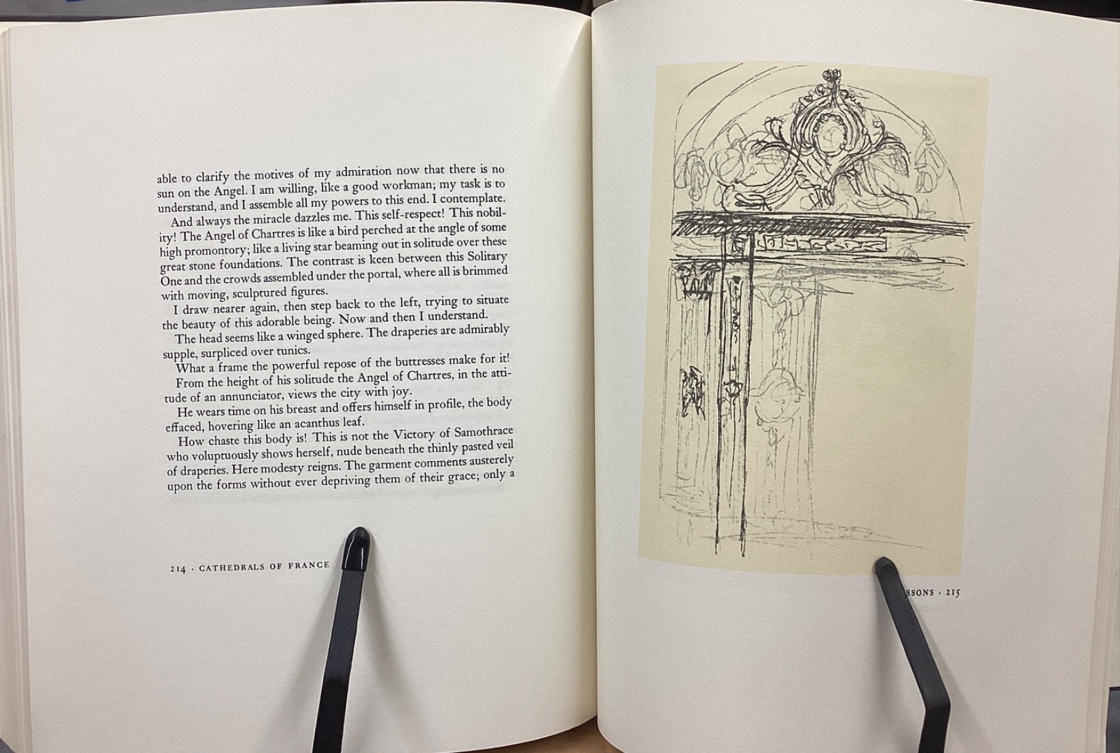 1965 Cathedrals of France by Auguste Rodin Beacon Press
