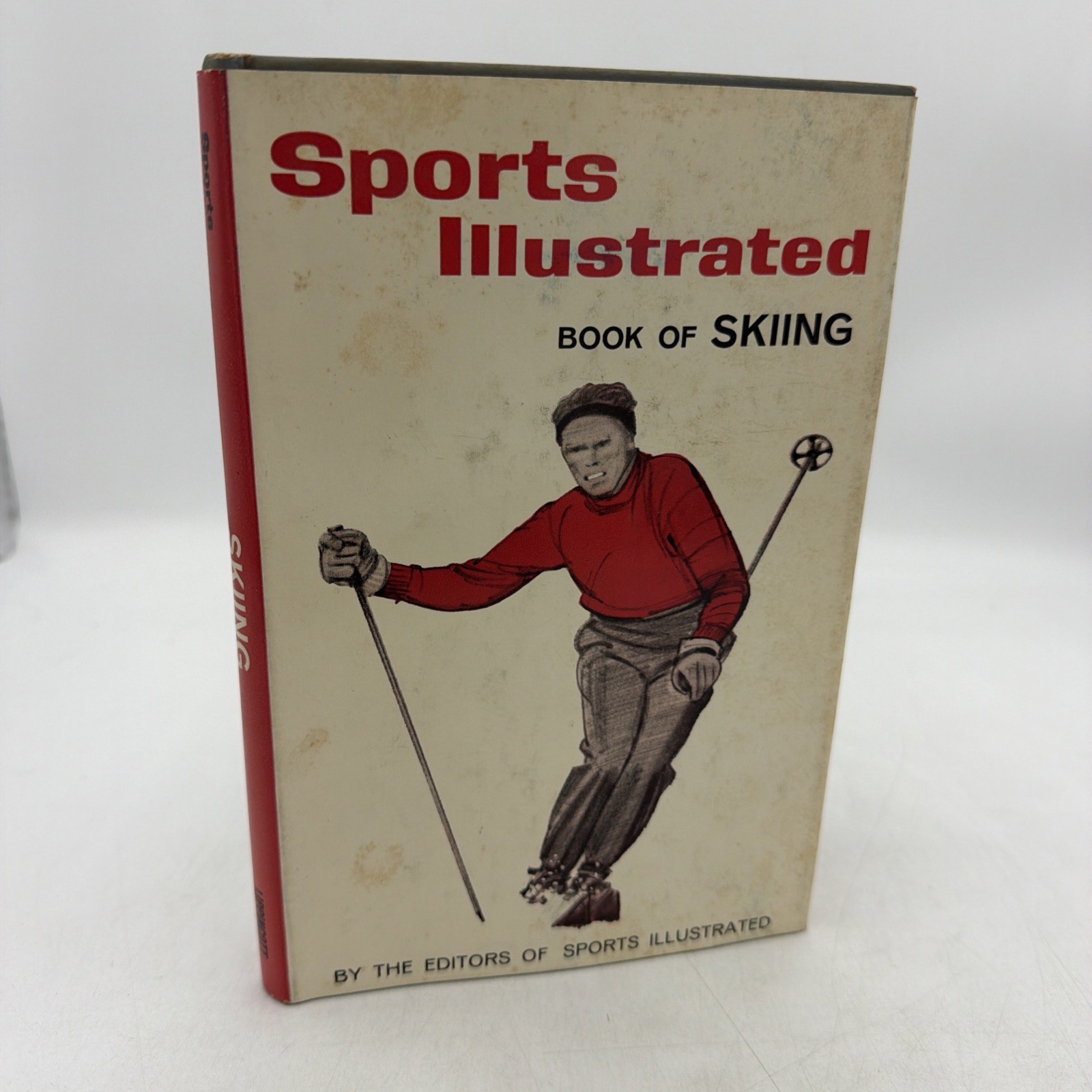 Sports Illustrated Book of Skiing Vintage 1957 JB Lippincott Co. HB DJ A3