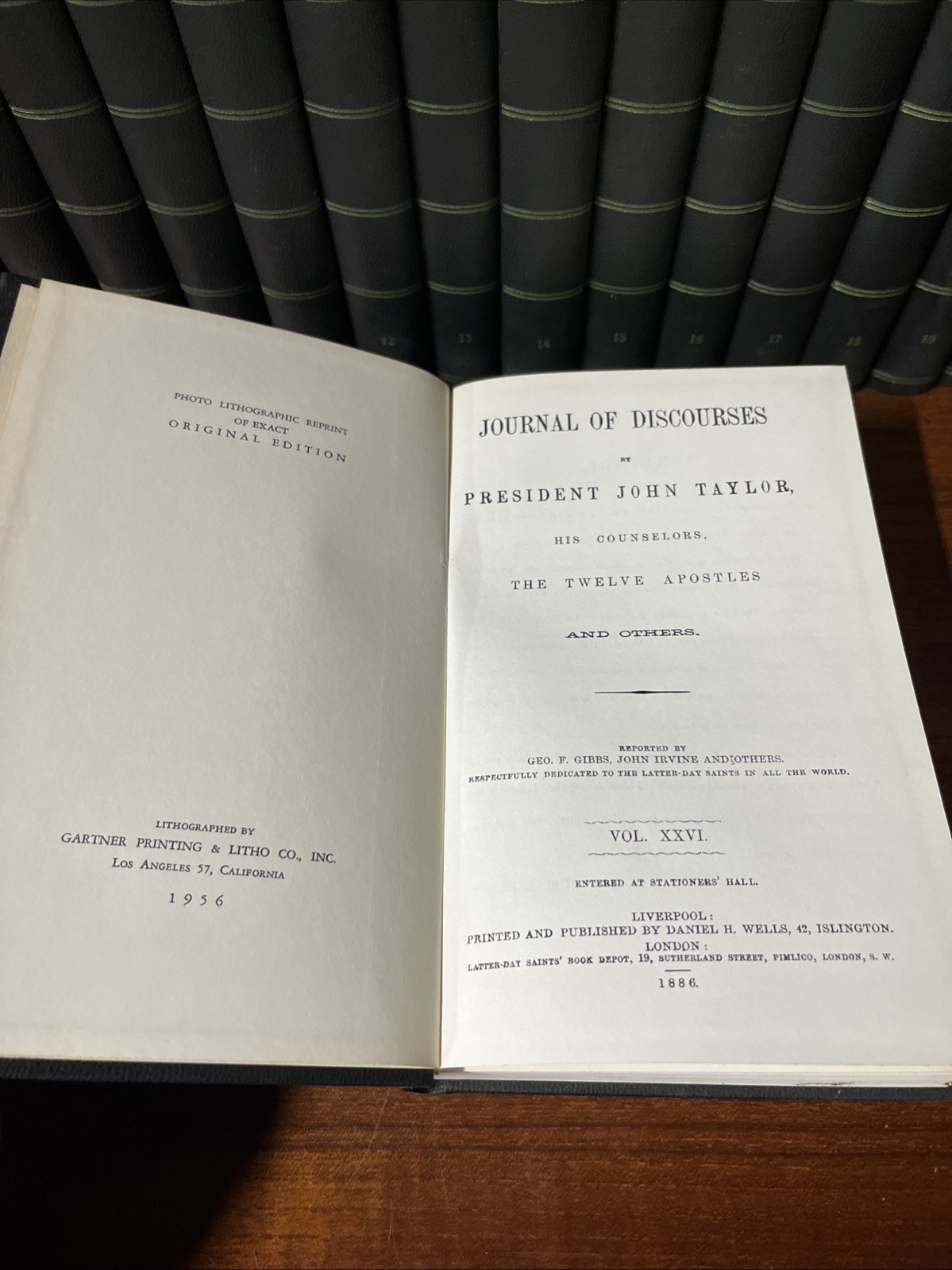 Journal of Discourses – Complete – Mormon Church of Jesus Christ – Brigham Young
