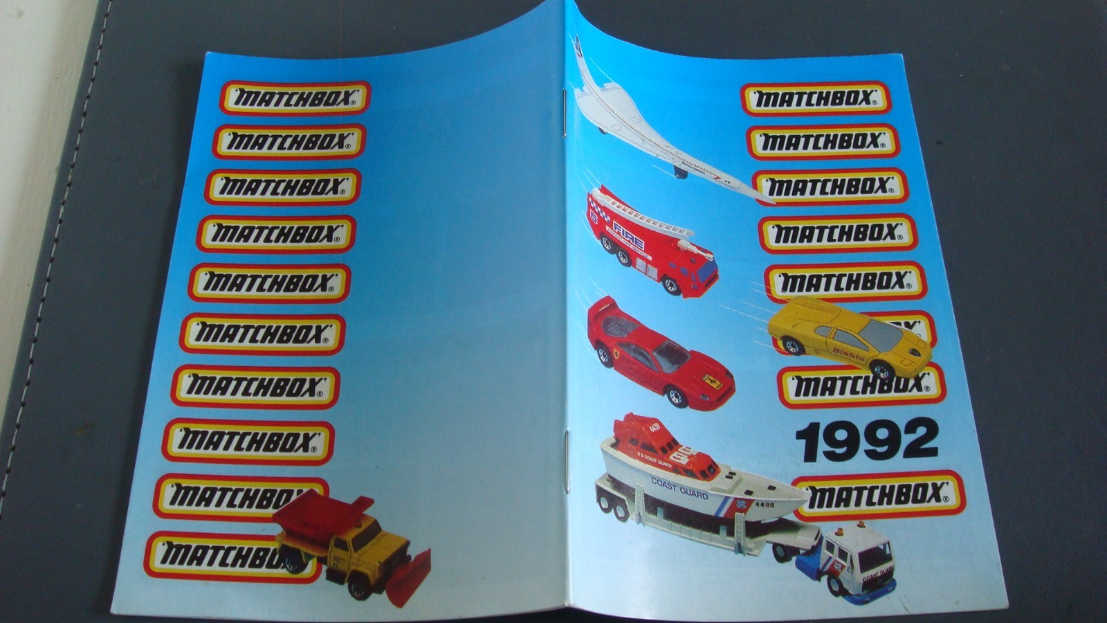 CARS, MATCHBOX CATALOGUE 1992 – 56 PAGES OF COLLECTABLE VEHICLES