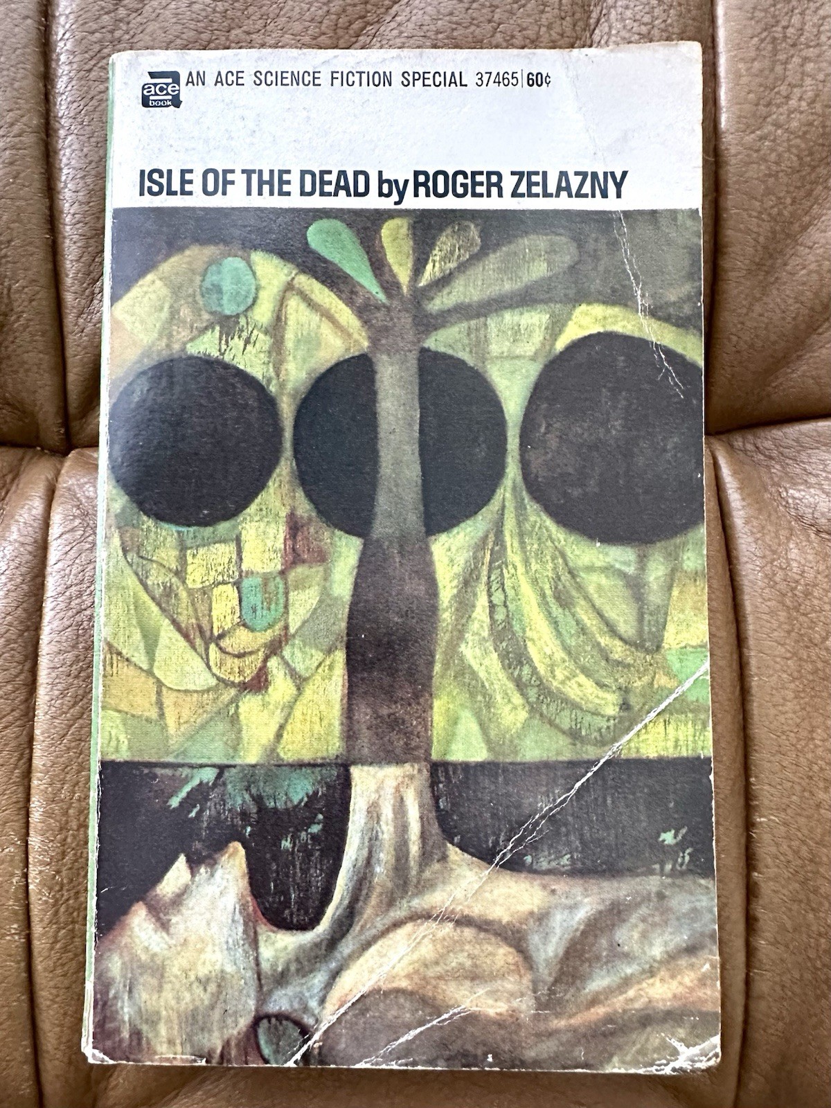 Isle Of the Dead by Roger Zelazny 1969 Ace Sci-Fi Dillon Cover 1st Edition PB