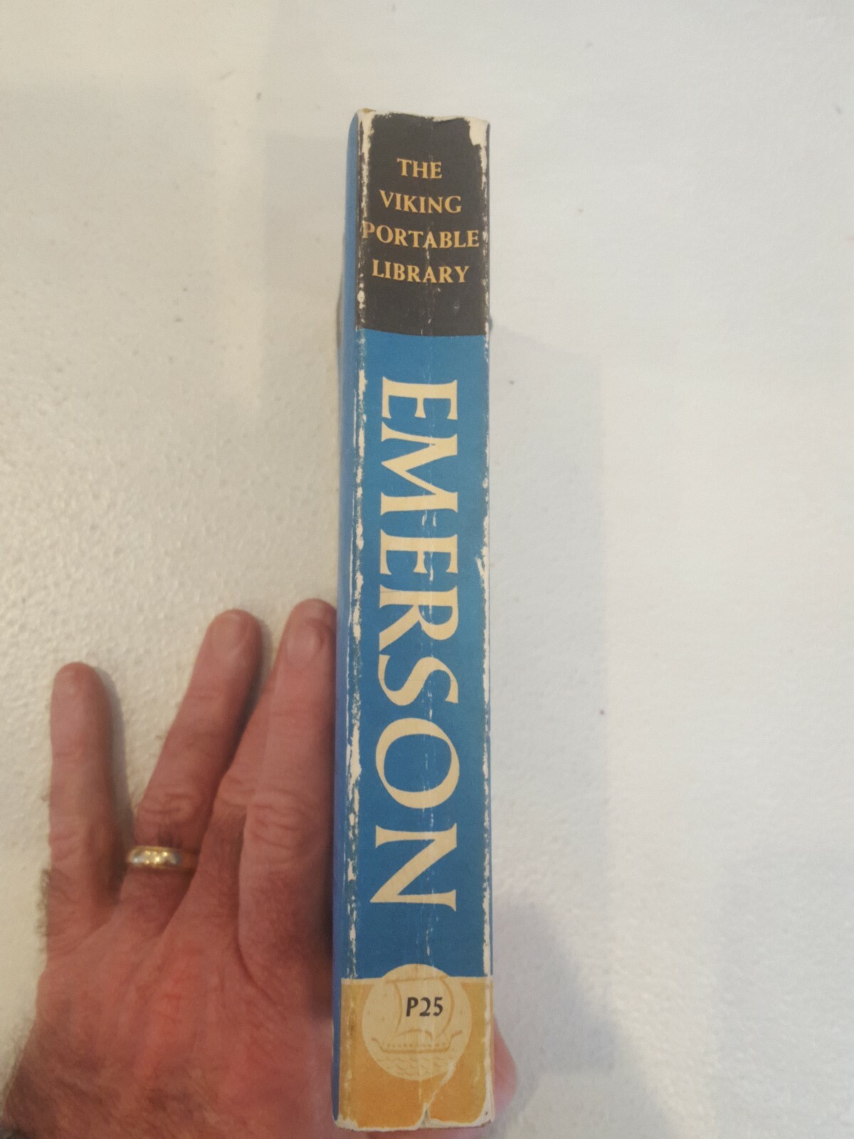 The Portable Emerson Edited by Mark Van Doren Paperback Rare 1956 Ed – 672 pages
