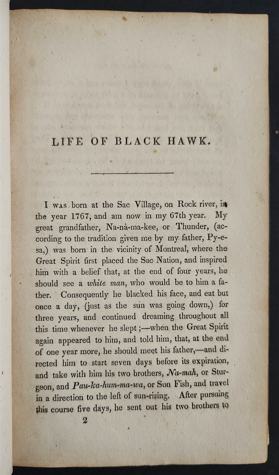 1834 antique Ma-Ka-Tai-Me-She-Kia Kiak BLACK HAWK native american INDIAN HISTORY