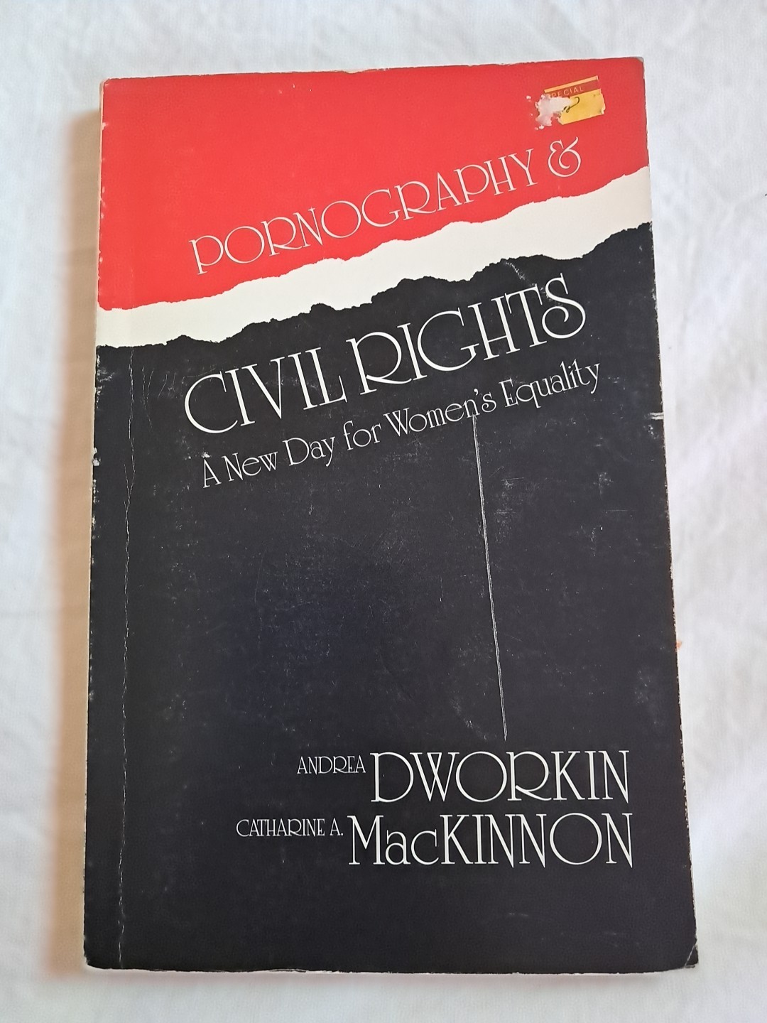 RARE Andrea Dworkin Catharine A. MacKinnon – Pornography and Civil Rights 1988