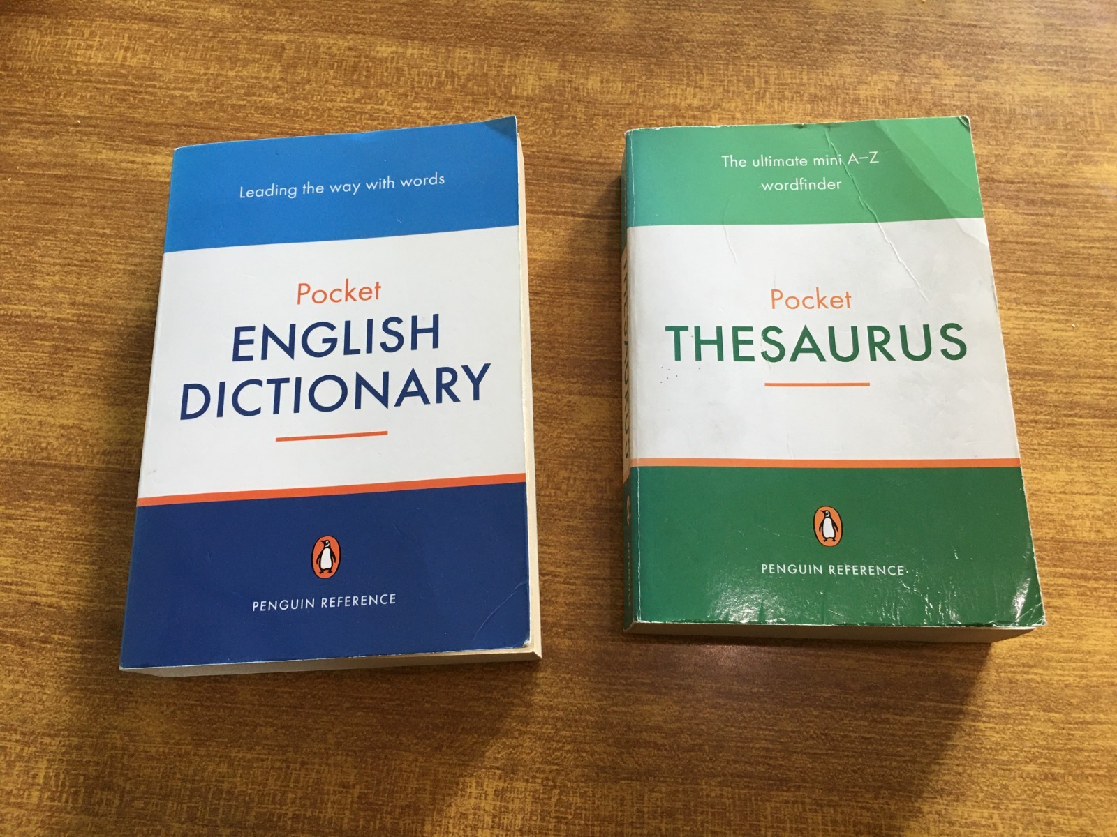 Dictionary and thesaurus pocket set, Penguin