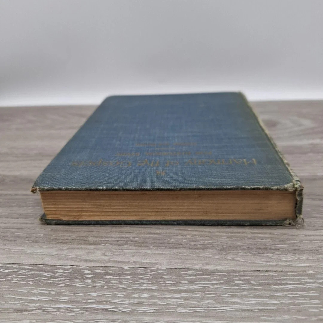 Harmony of Gospels Stevens Burton Historical Study Biblical Theology 1932
