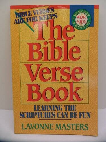 The Bible Verse Book – Paperback By Masters, Lavonne – VERY GOOD