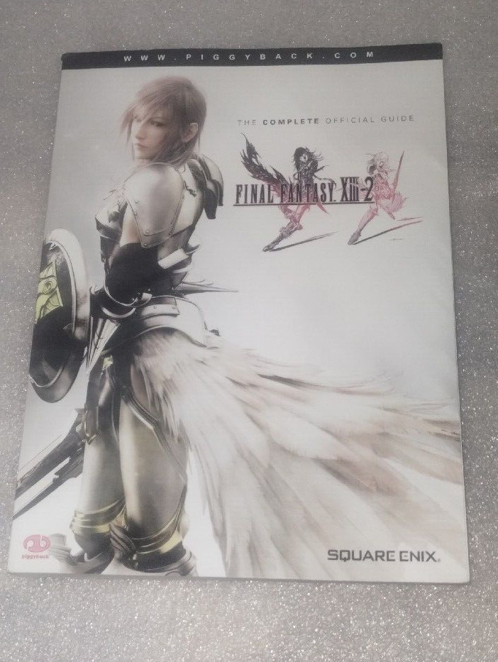Final Fantasy XIII-2 – The Complete Official Guide by Piggyback Book