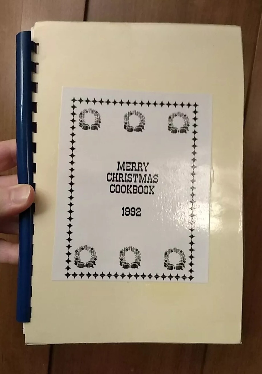 Wellsville Pennsylvania elementary school Christmas cookbook PA 1992