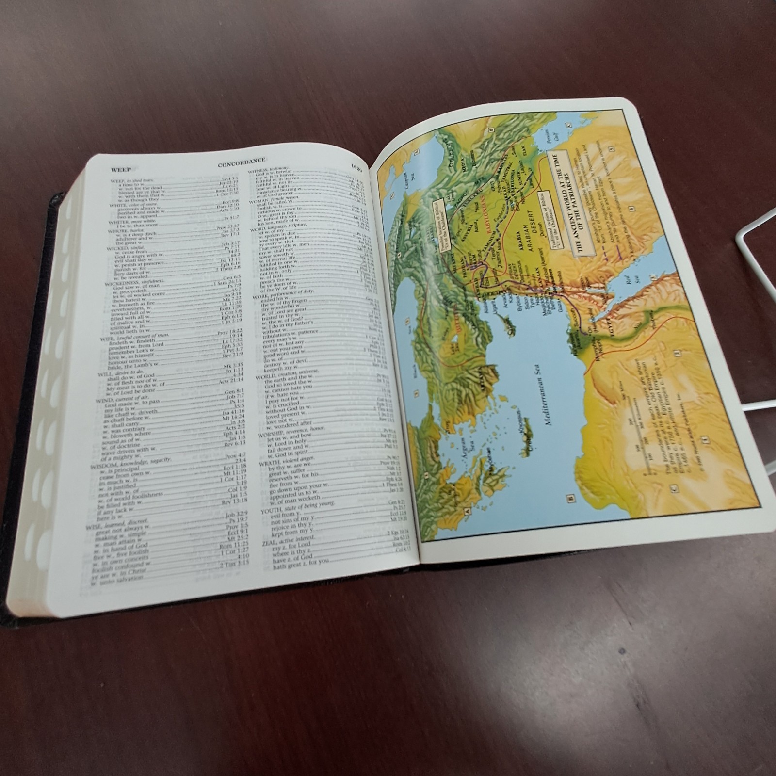 THE DEFENDERS STUDY BIBLE WORLD KJV BONDED LEATHER RED LETTER HENRY MORRIS 1995